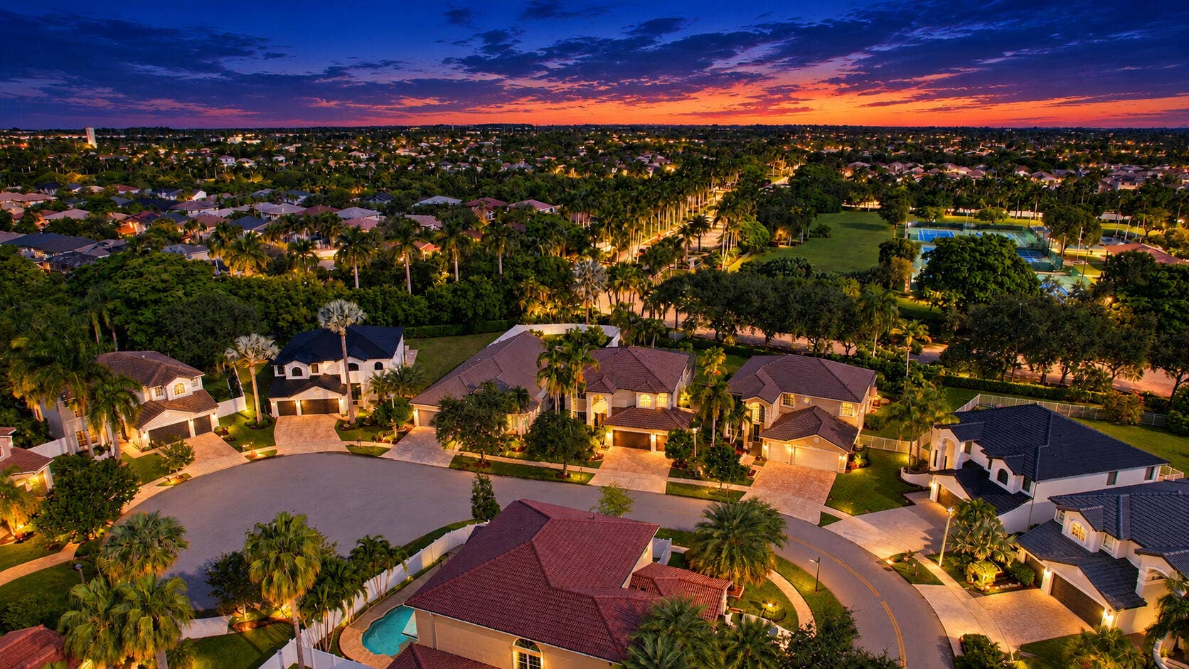 17751 SW 34th Court, Miramar, FL 33029 56-Twilight Photo 002