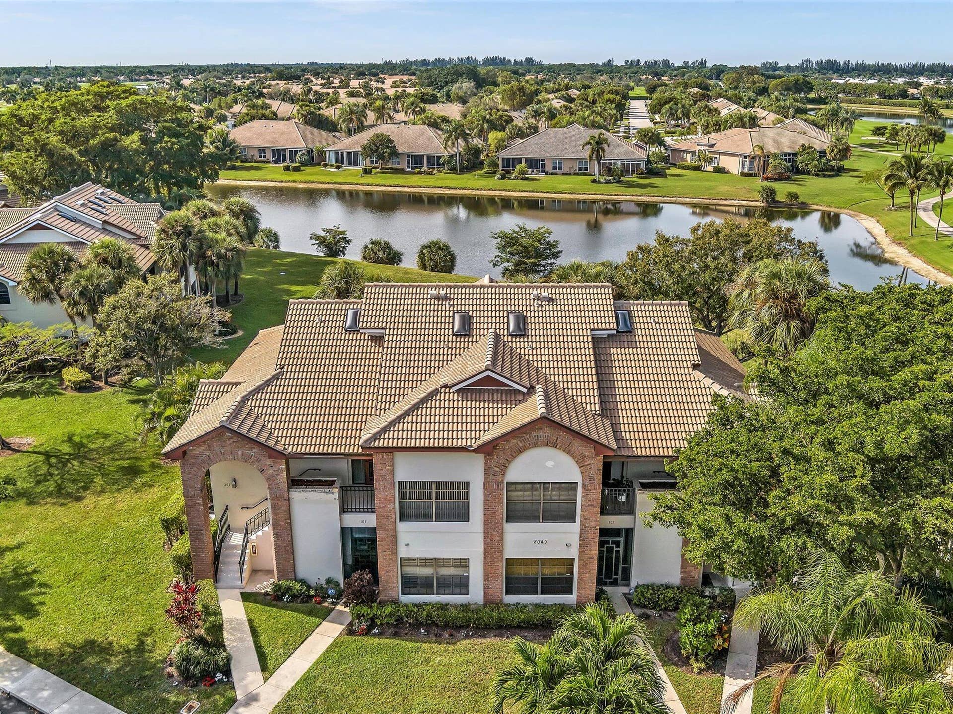 8049 Aberdeen Drive, #201, Boynton Beach, FL 33472 Front