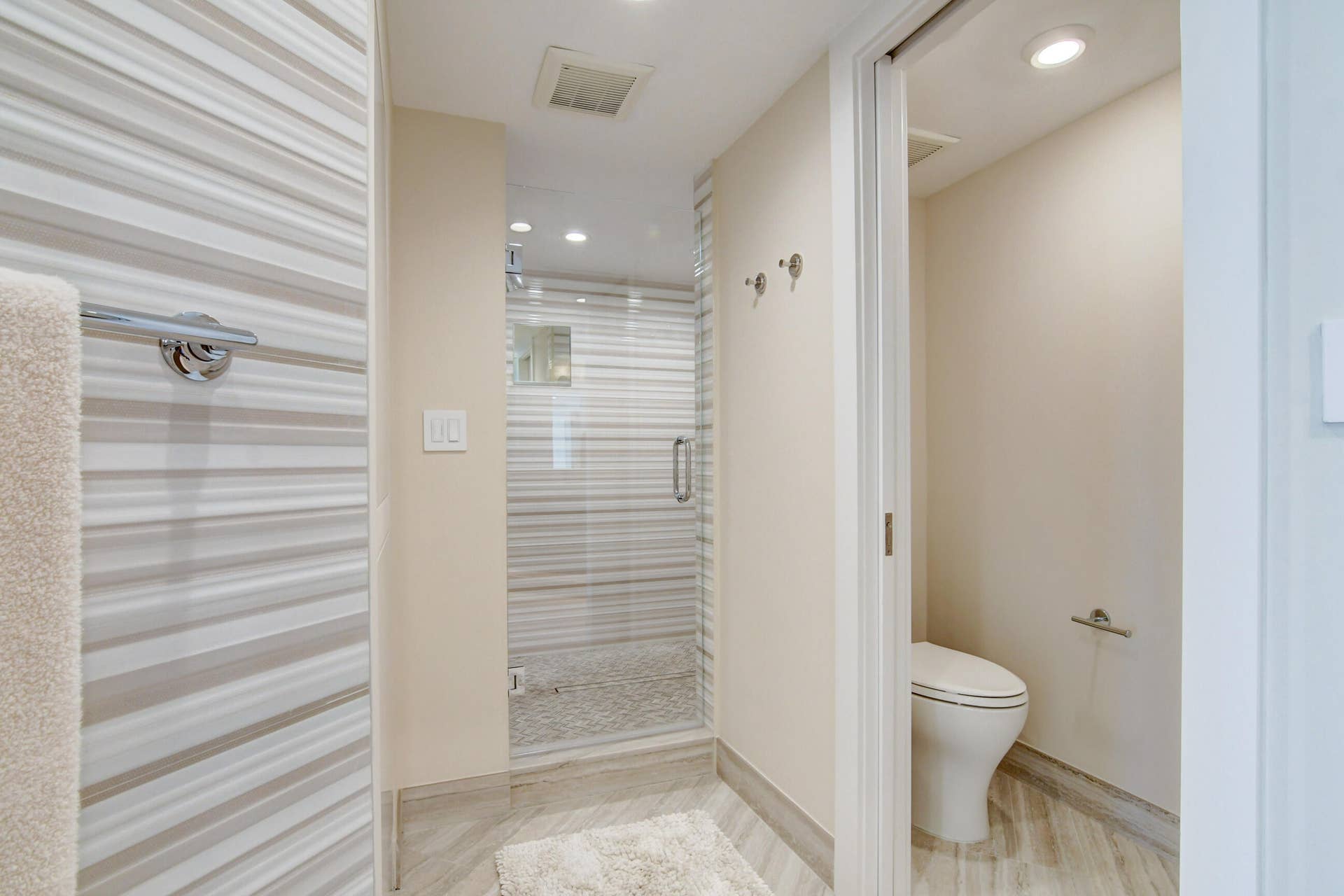 Separate Water Closet.