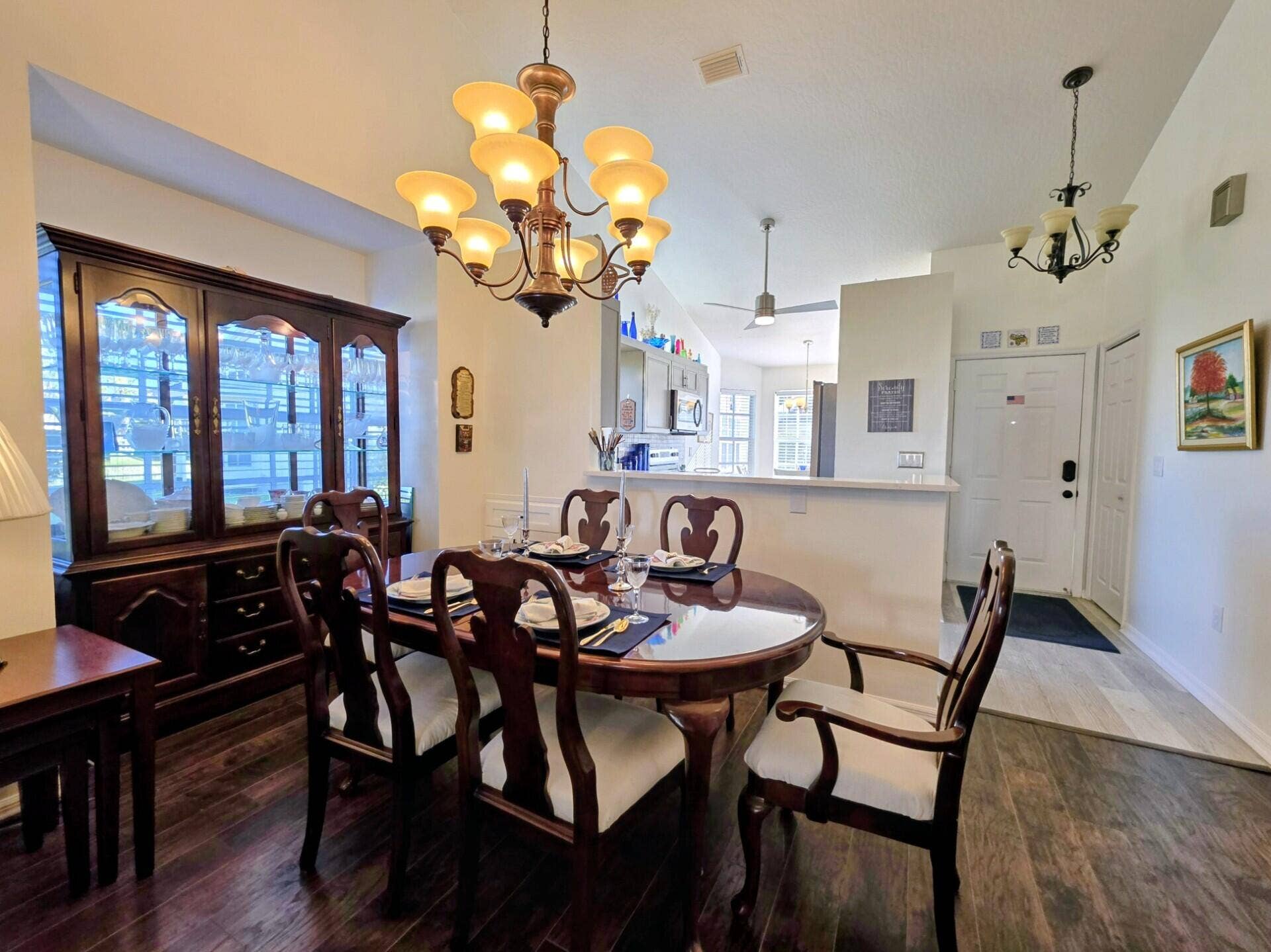 Formal Dining Bay Window