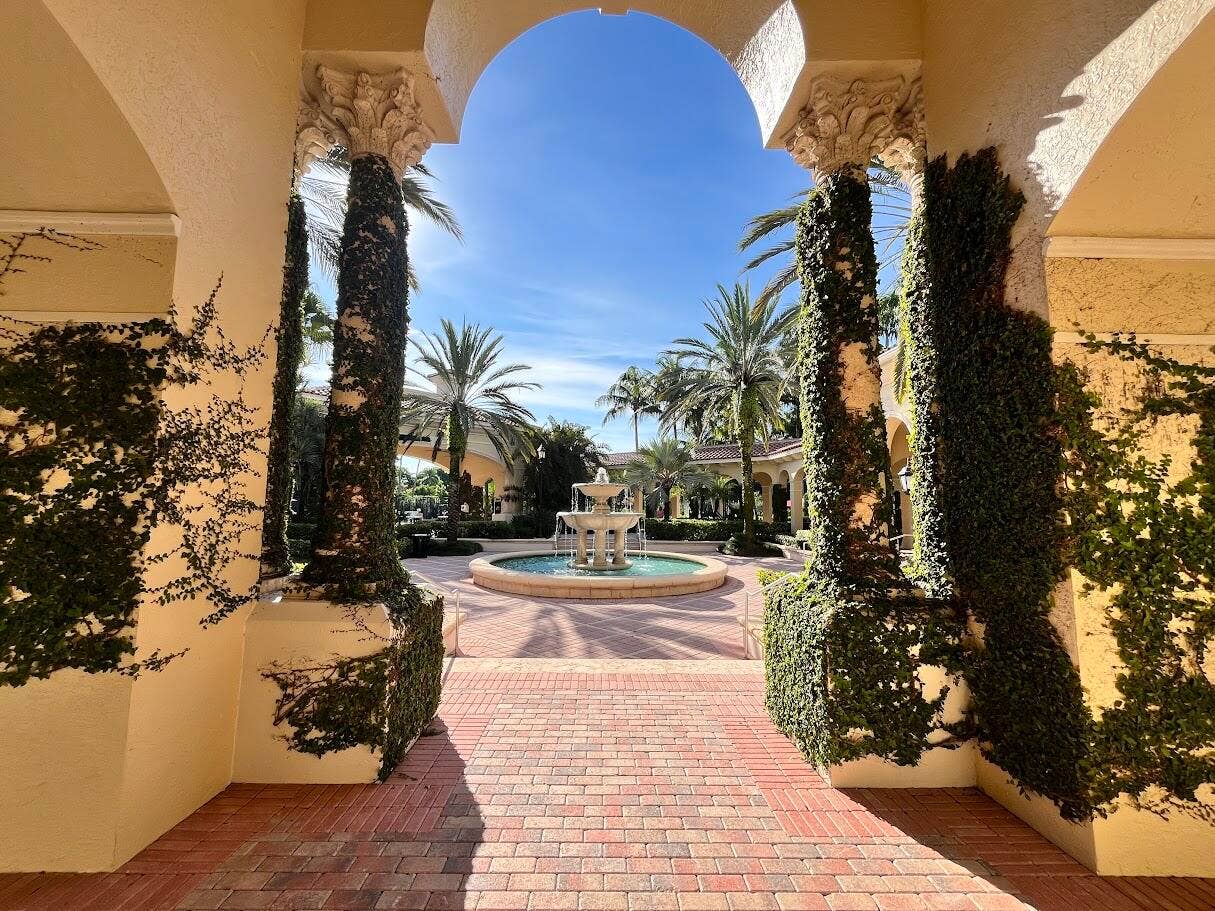 club house entrance