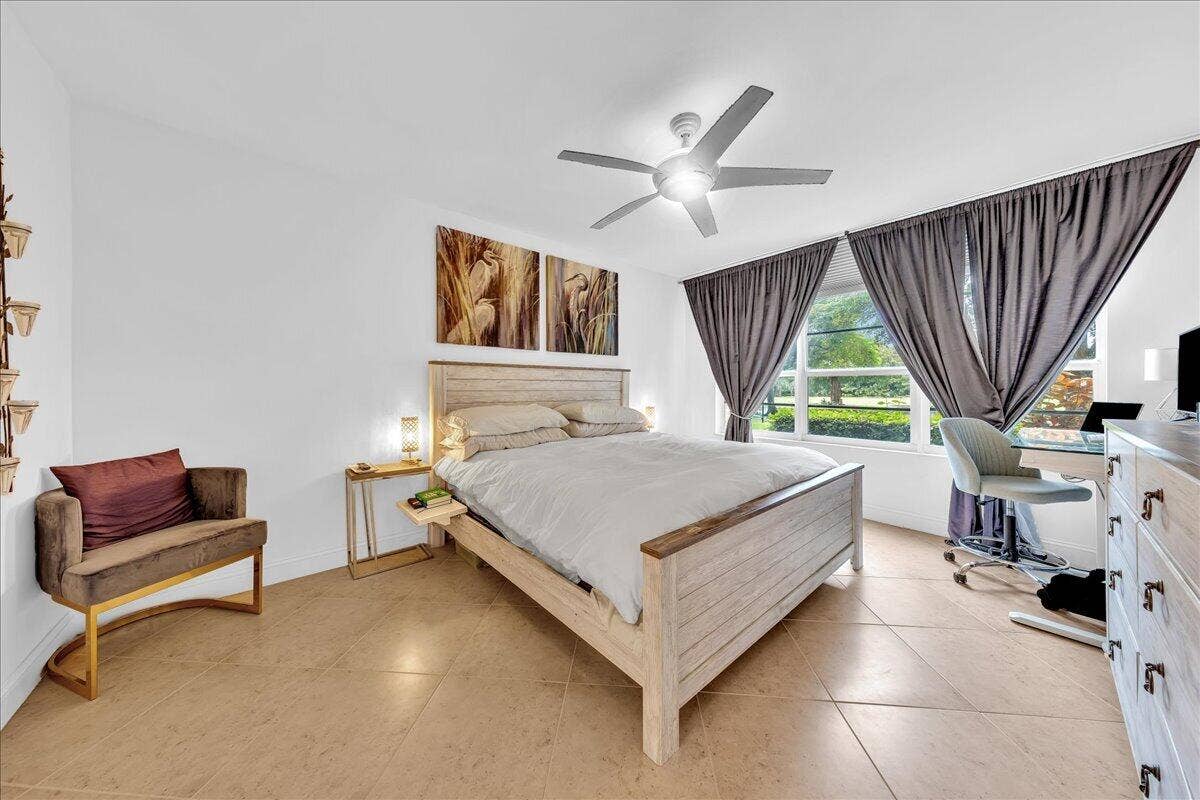 3505 Oaks Way, #109, Pompano Beach, FL 33069 You can make it as light or as dark as you want with blinds and curtains