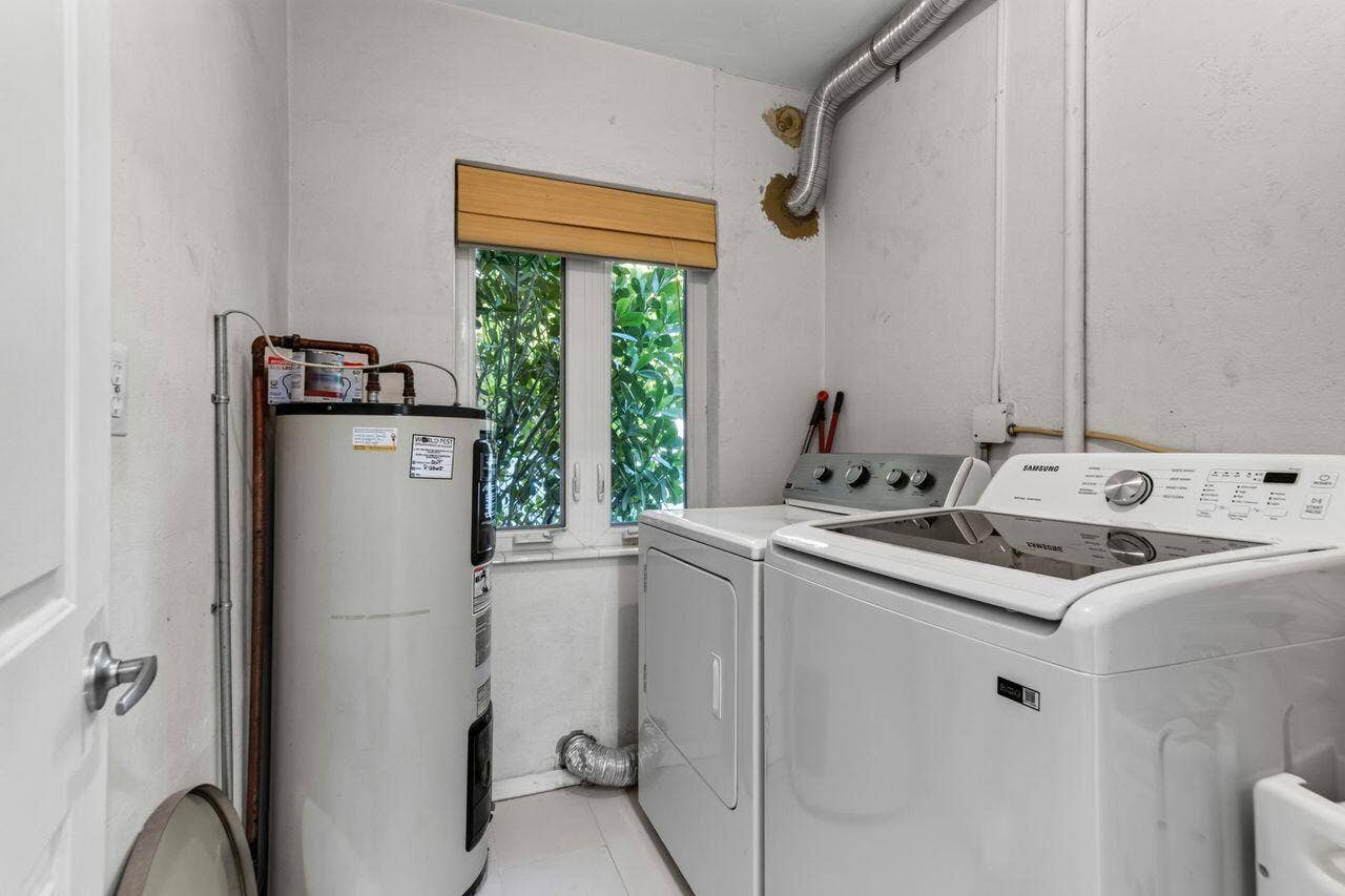 Washer and Dryer