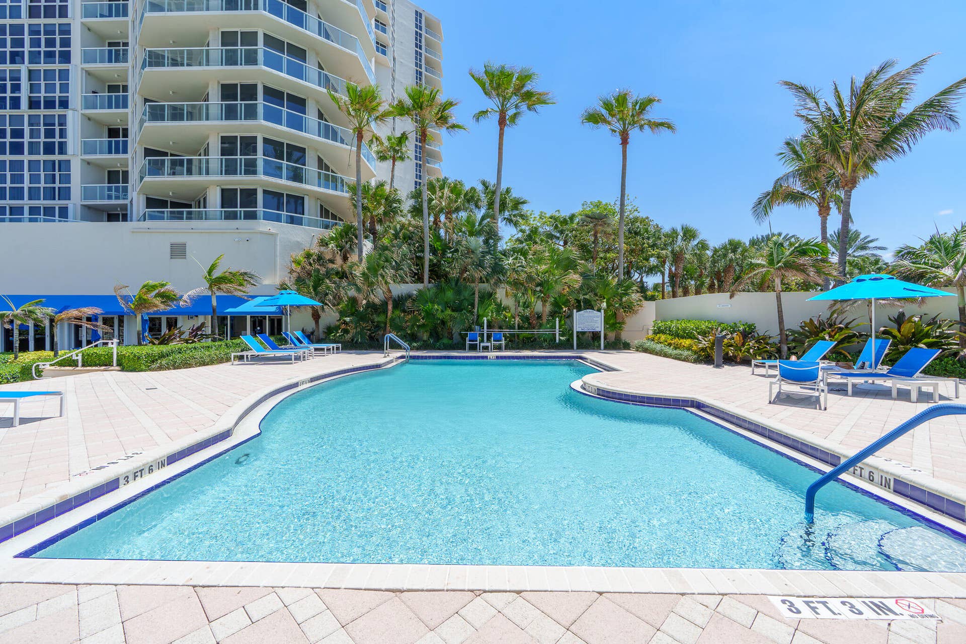 6001 N OCEAN Drive, #503, Hollywood, FL 33019 6.5 west pool 1