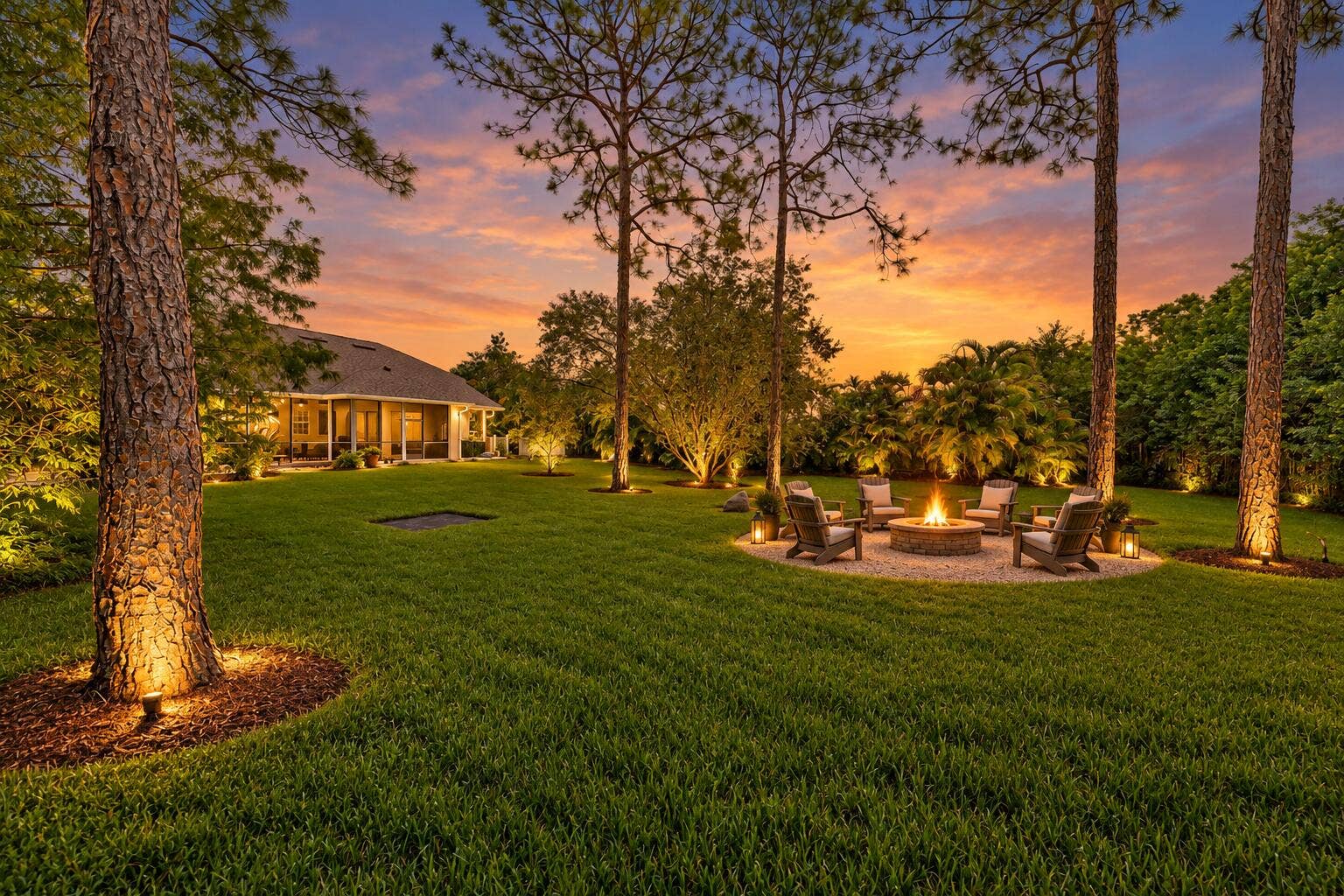 10672 154th Road N, Jupiter, FL 33478 Backyard 1.25 Acres