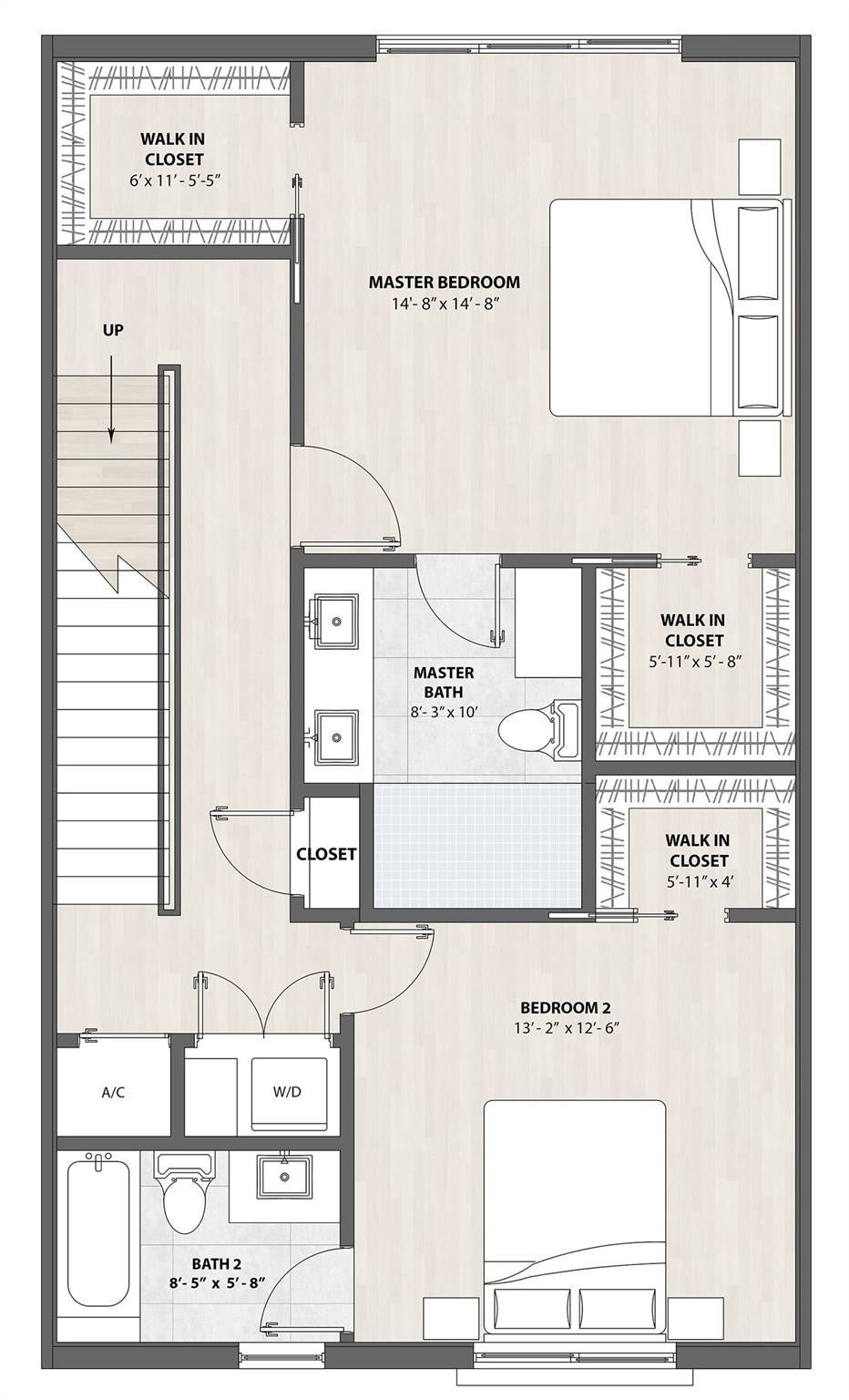 DISCLAIMER: All renderings, site plans, simulated views, floor plans, graphic images, drawings and all other information depicted are illustrative, and are provided to assist in visualizing the units and the Project and may not be accurately depicted and may be changed at any time.