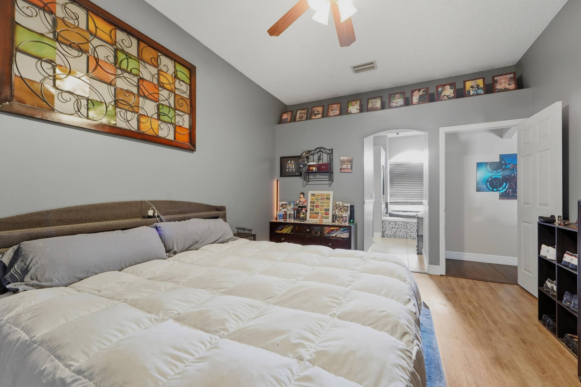6801 Las Colinas Lane, Lake Worth, FL 33463 View of Primary Bedroom from back