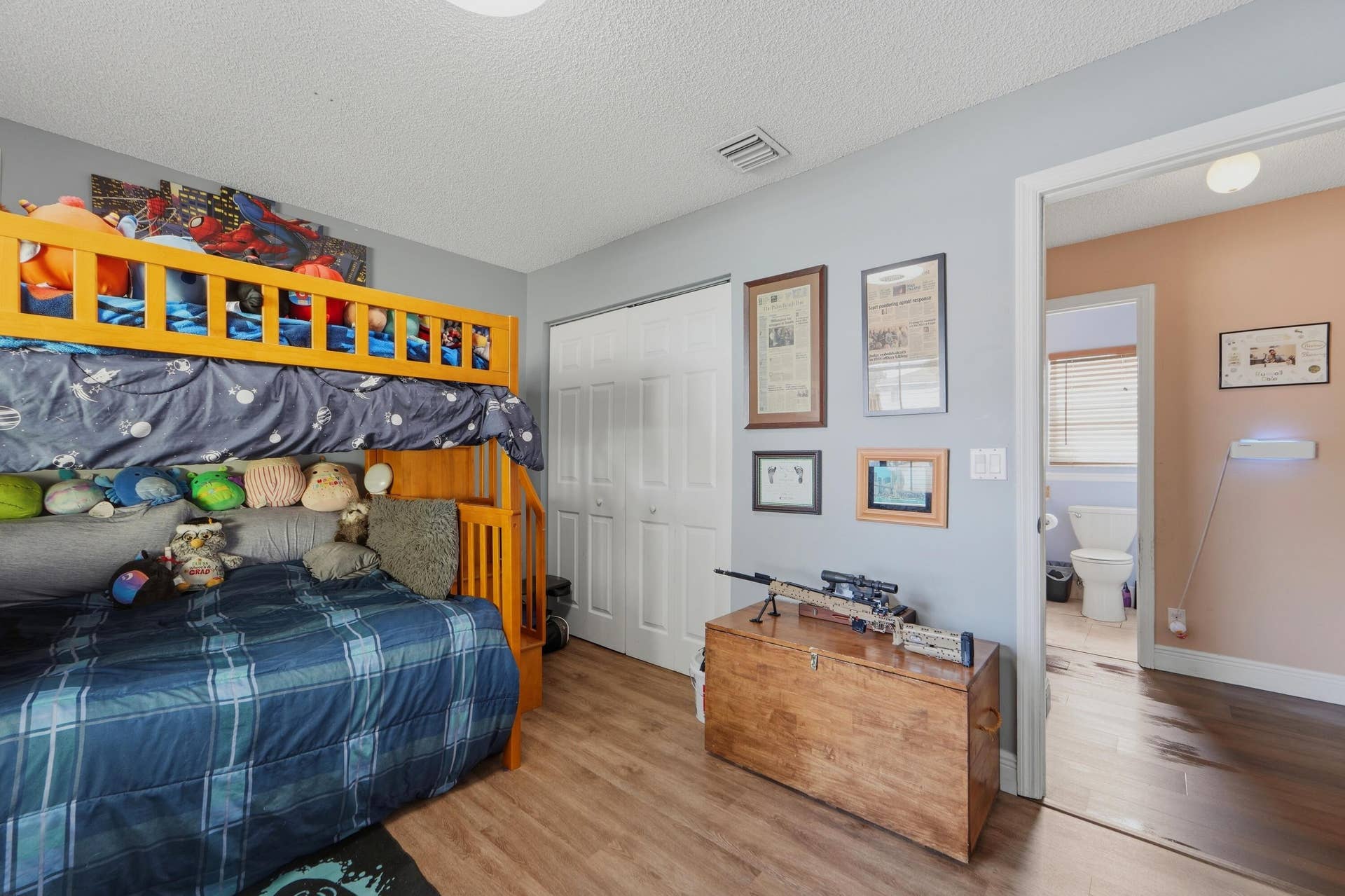 6801 Las Colinas Lane, Lake Worth, FL 33463 Bedroom #3 view from window