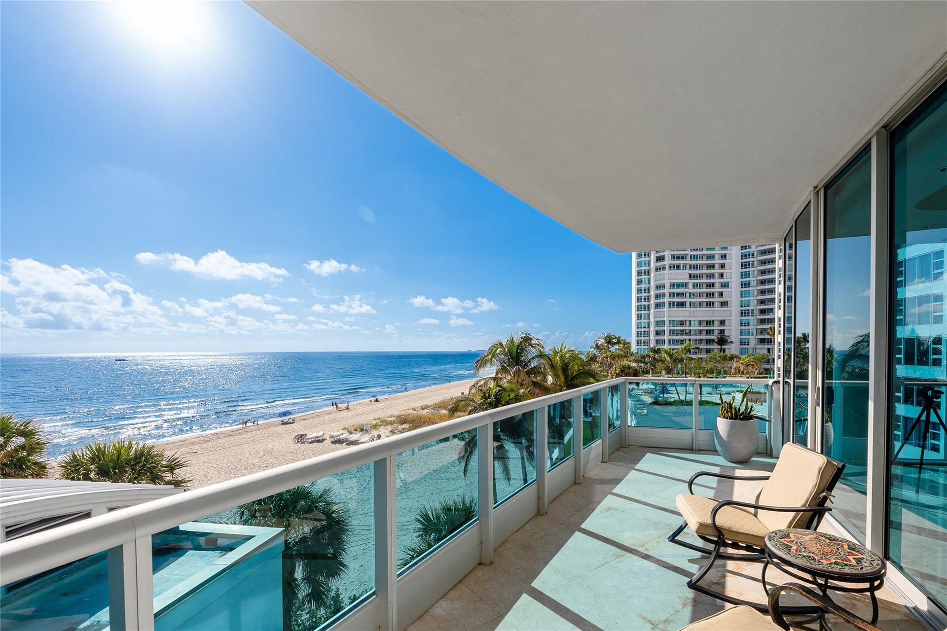 1600 S Ocean Boulevard, #301, Lauderdale-By-The-Sea, Pompano Beach, FL 33062 Spacious Southeast Ocean Front Terrace