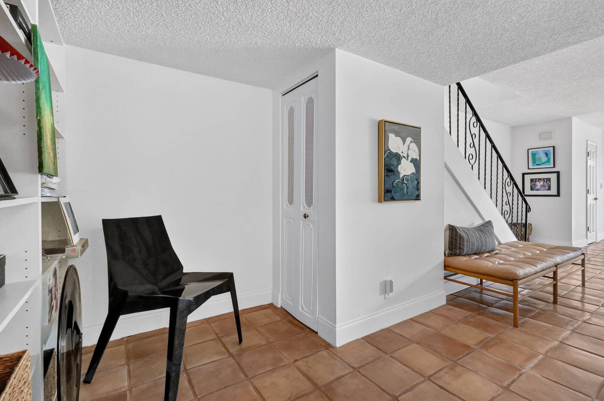 Nook with storage closet