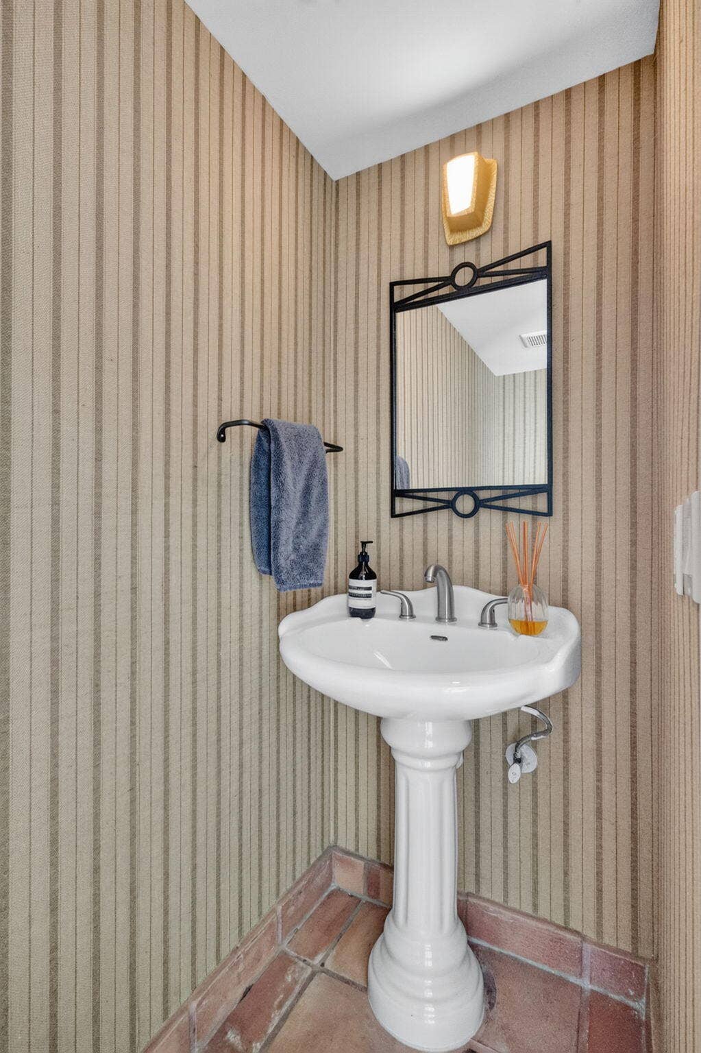 Main level Half Bath