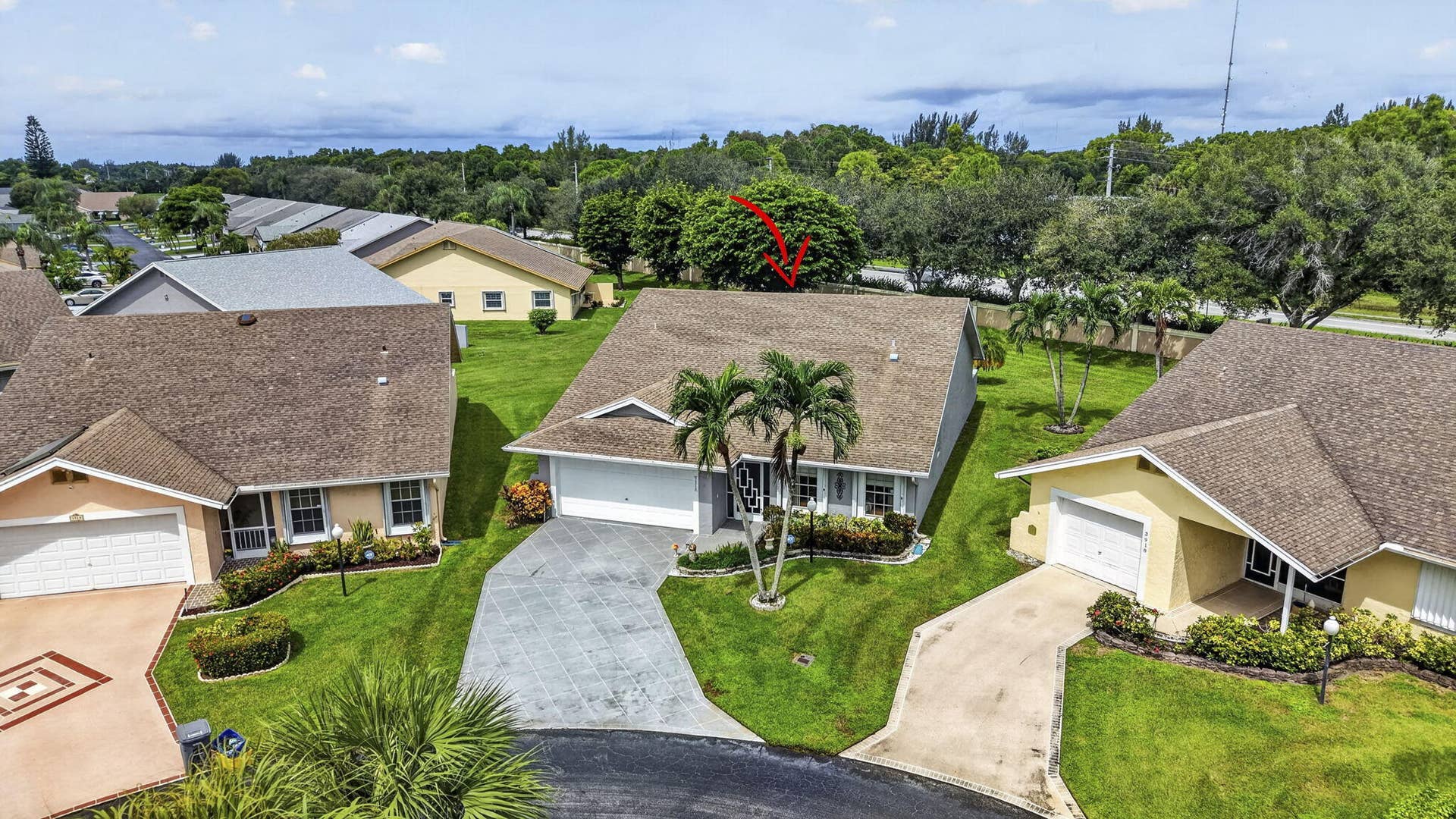 3914 Dafilee Circle, West Palm Beach, FL 33417 Aerial View
