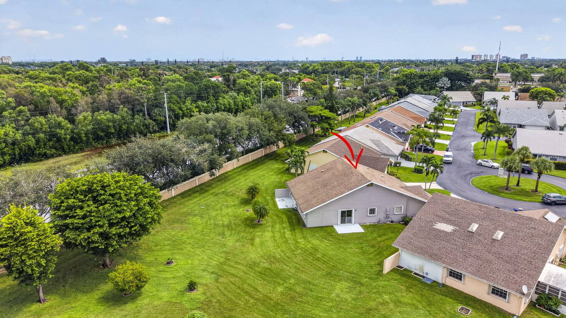 3914 Dafilee Circle, West Palm Beach, FL 33417 Aerial View