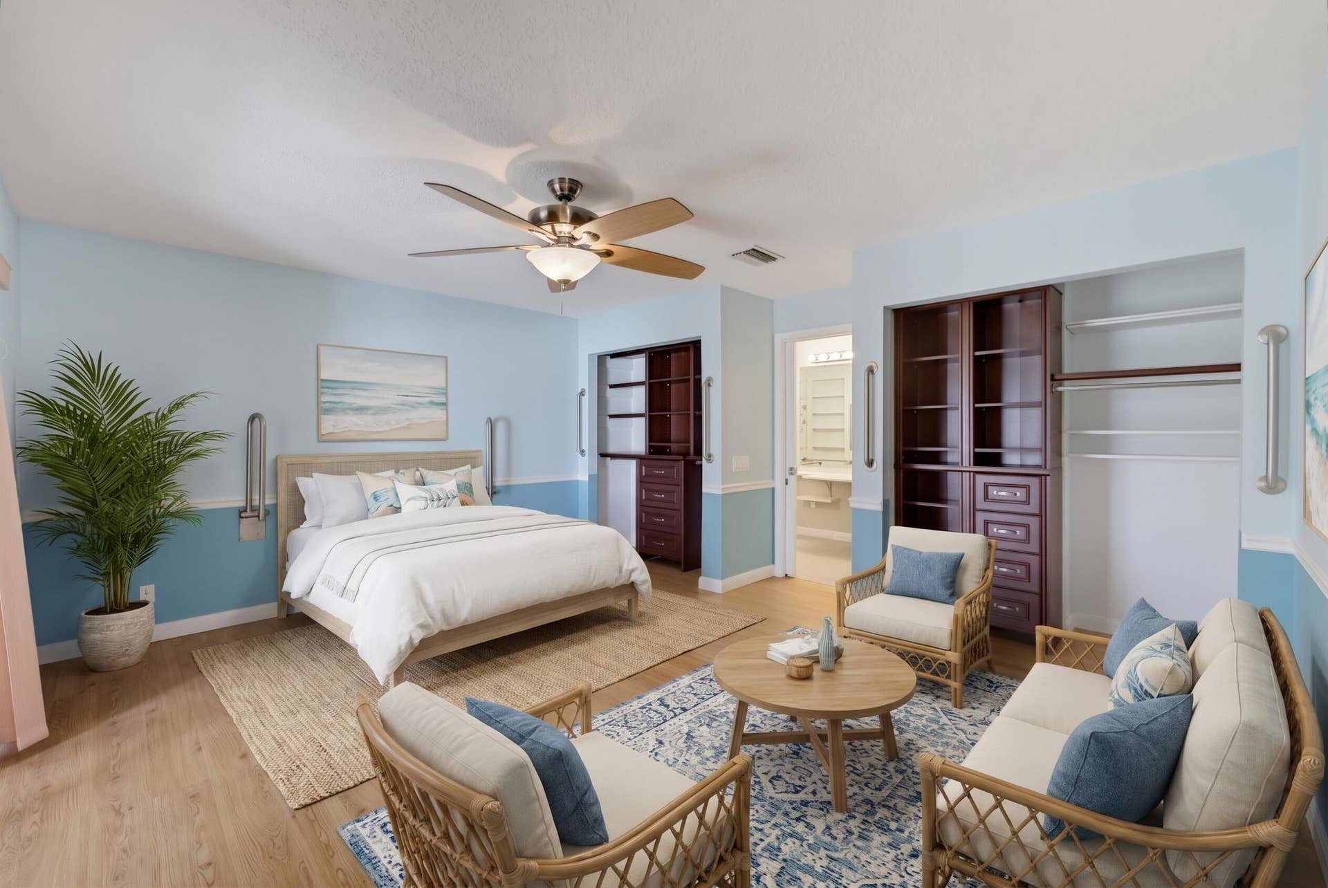 5253 Crystal Anne Drive, West Palm Beach, FL 33417 Furniture suggestions AI generated