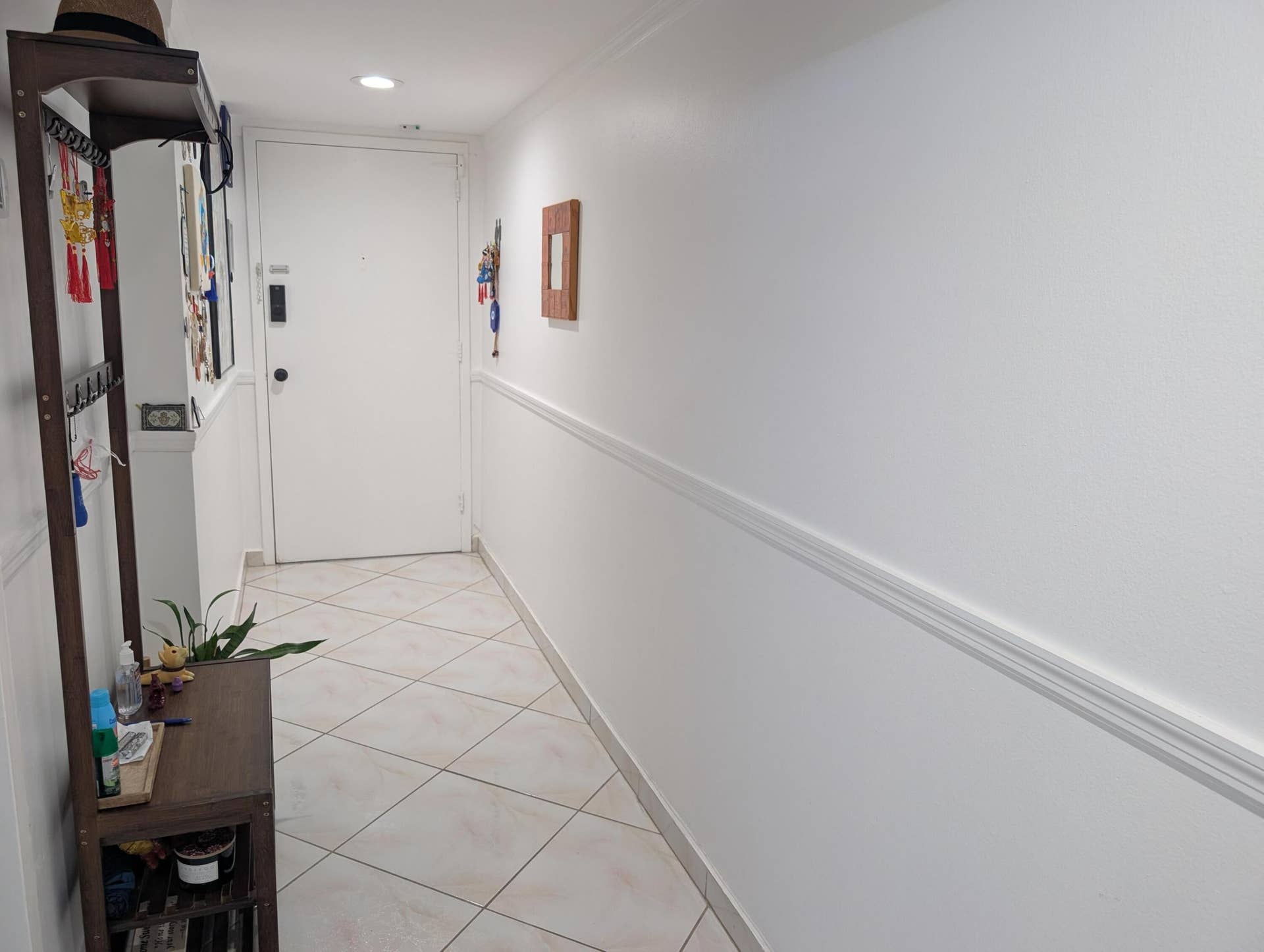 Hallway to Exit the Unit