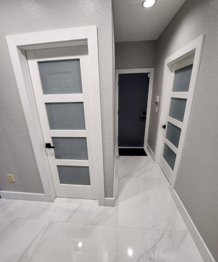 hall near garage
