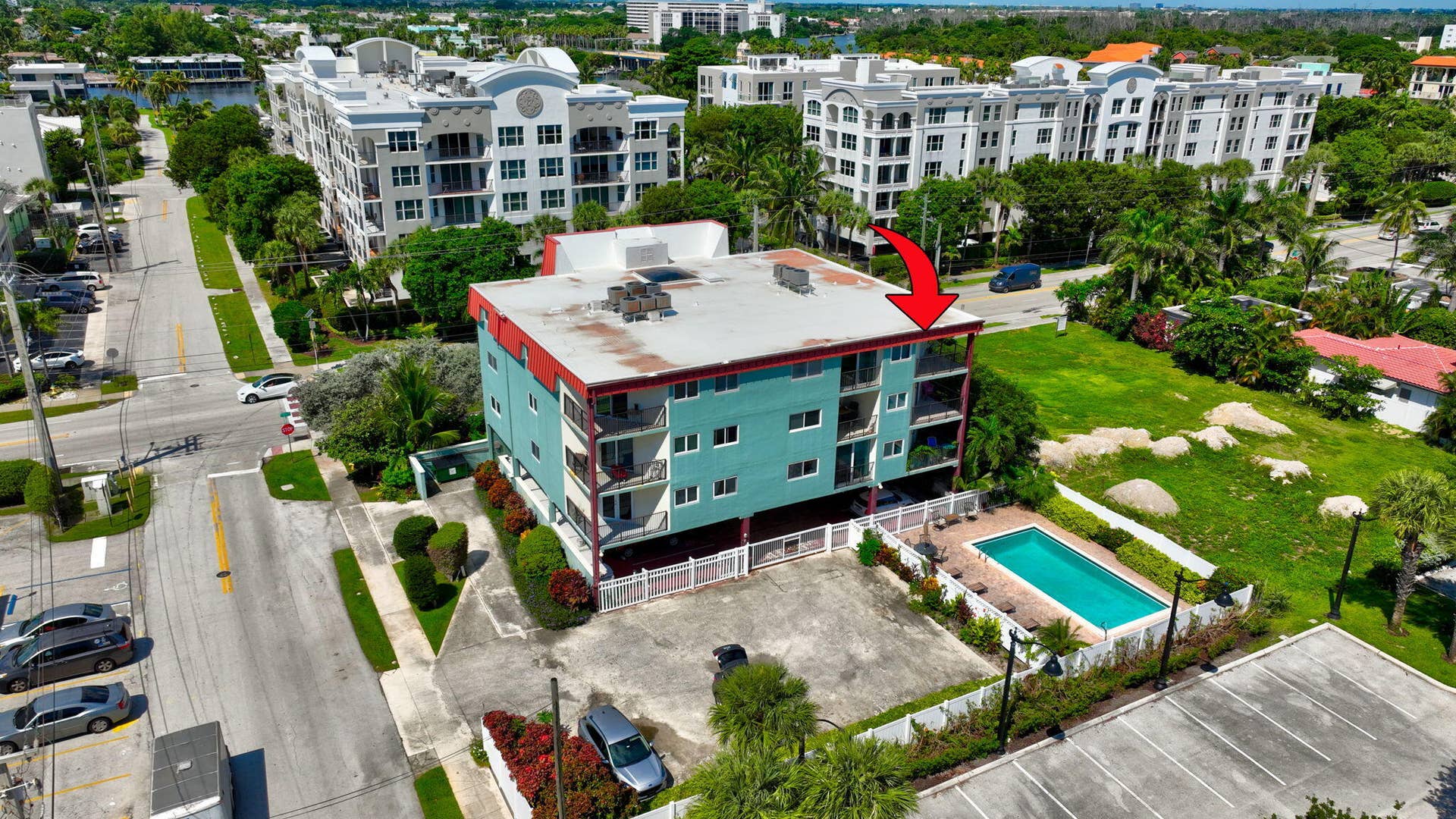180 SE 20th Avenue, #403, Deerfield Beach, FL 33441 Aerial