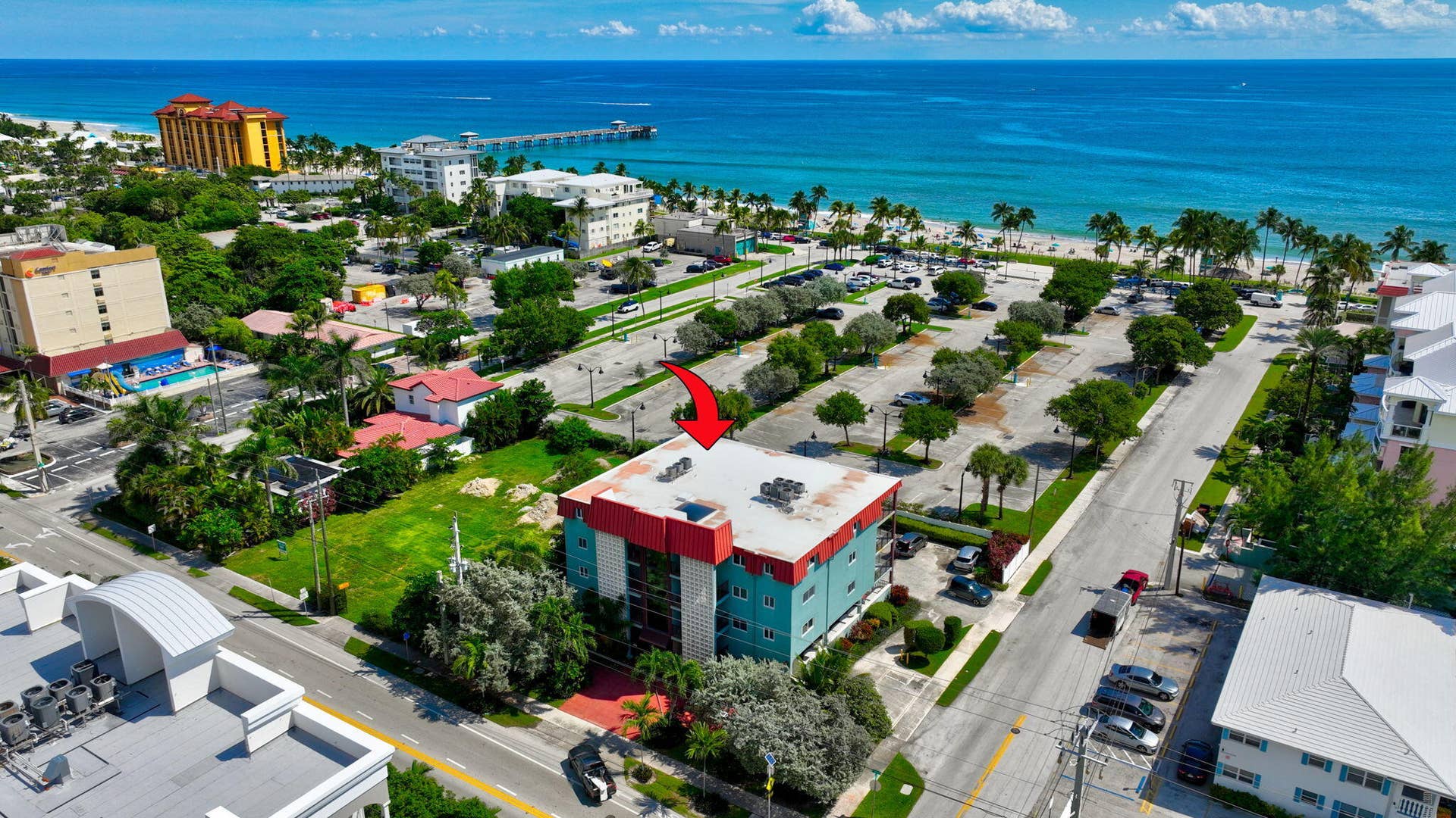 180 SE 20th Avenue, #403, Deerfield Beach, FL 33441 Aerial