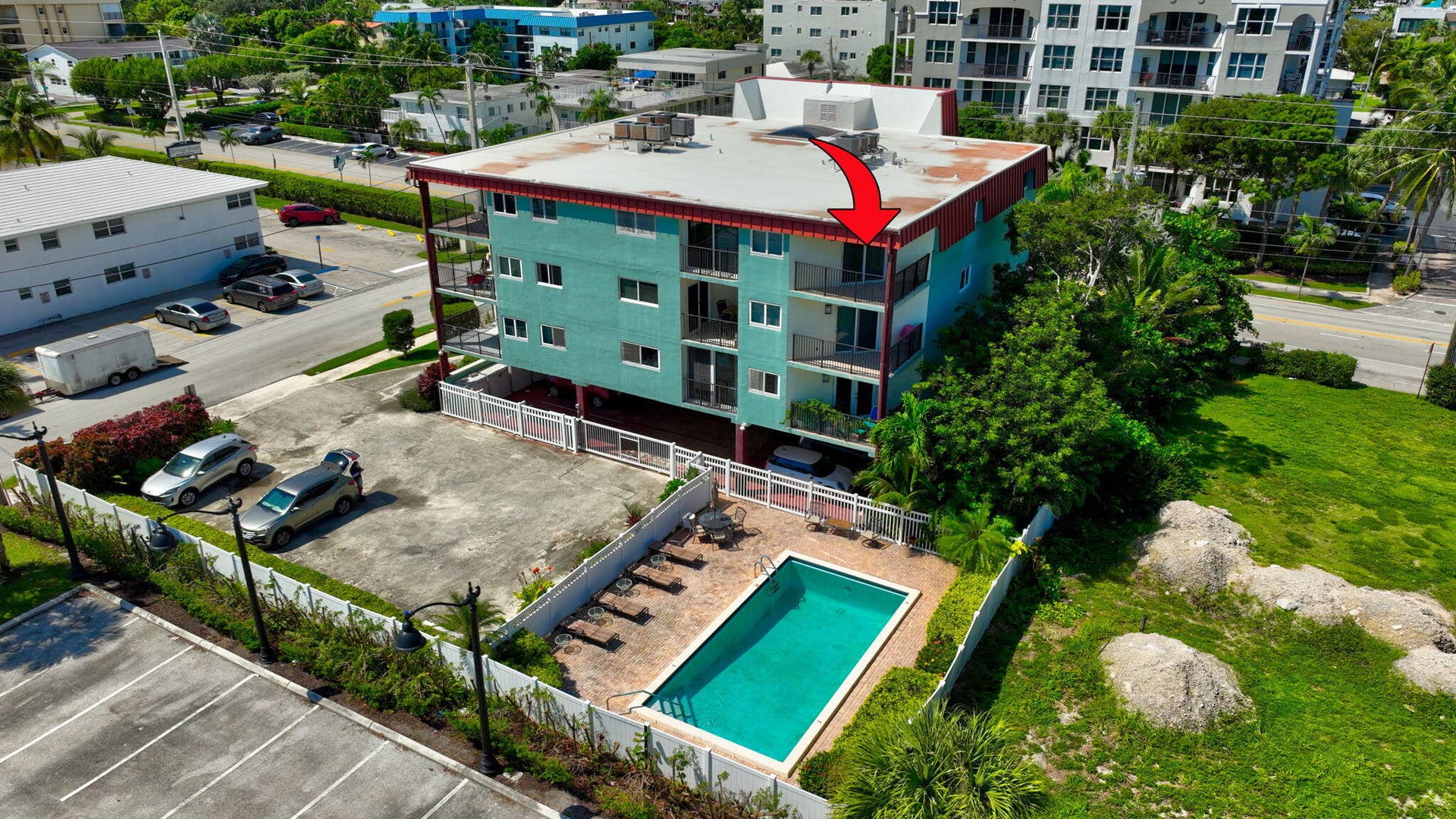 180 SE 20th Avenue, #403, Deerfield Beach, FL 33441 Aerial