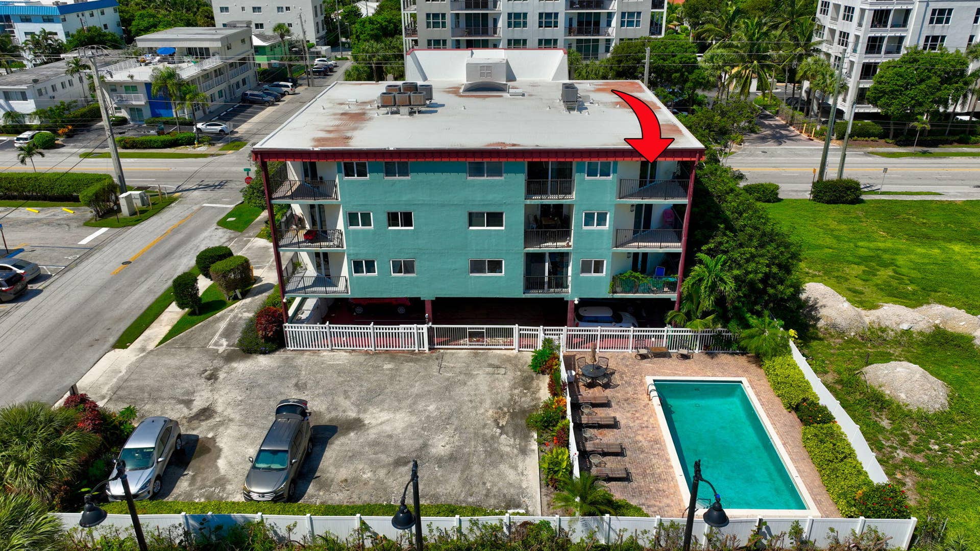 180 SE 20th Avenue, #403, Deerfield Beach, FL 33441 Aerial