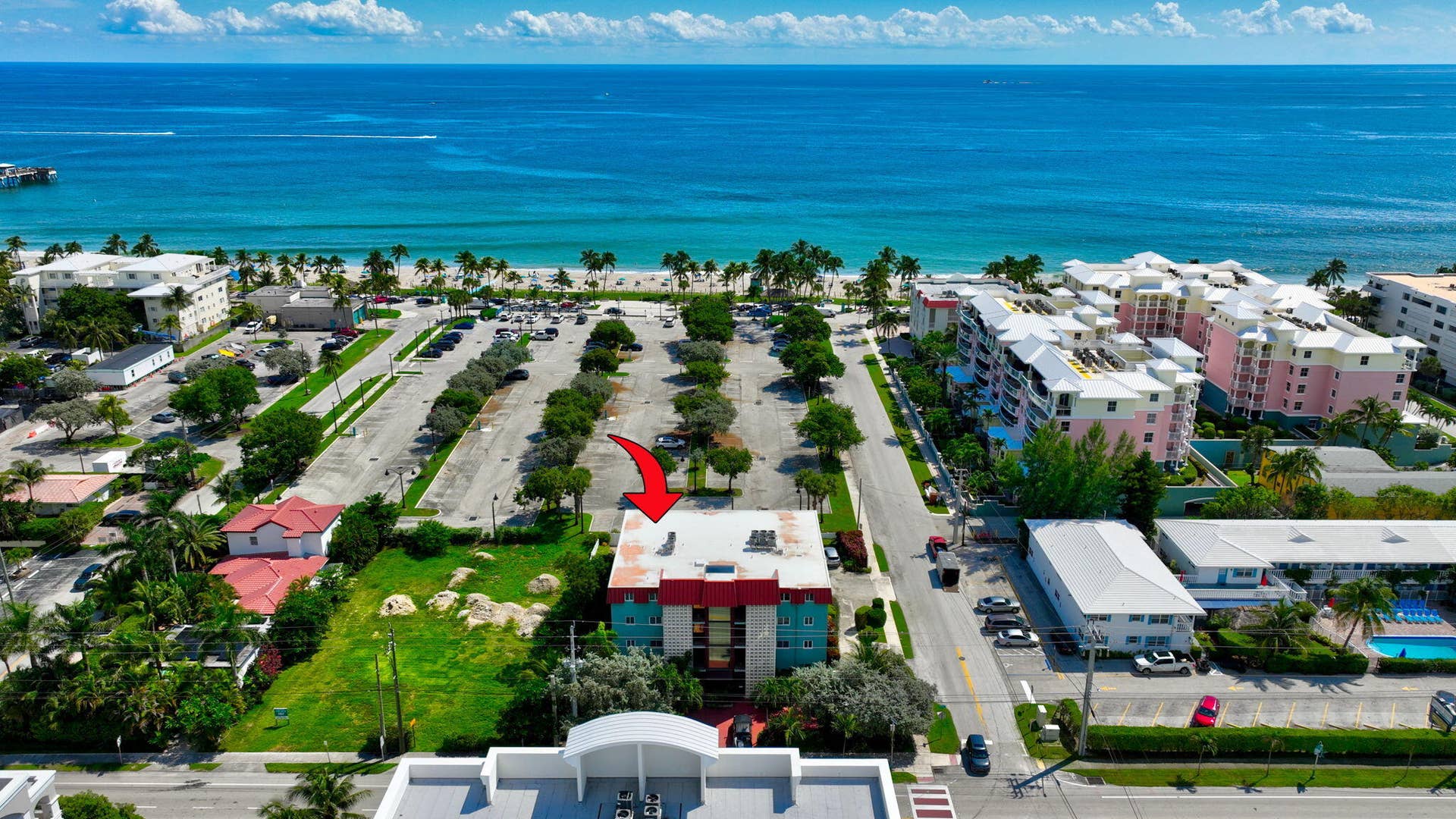 180 SE 20th Avenue, #403, Deerfield Beach, FL 33441 Aerial