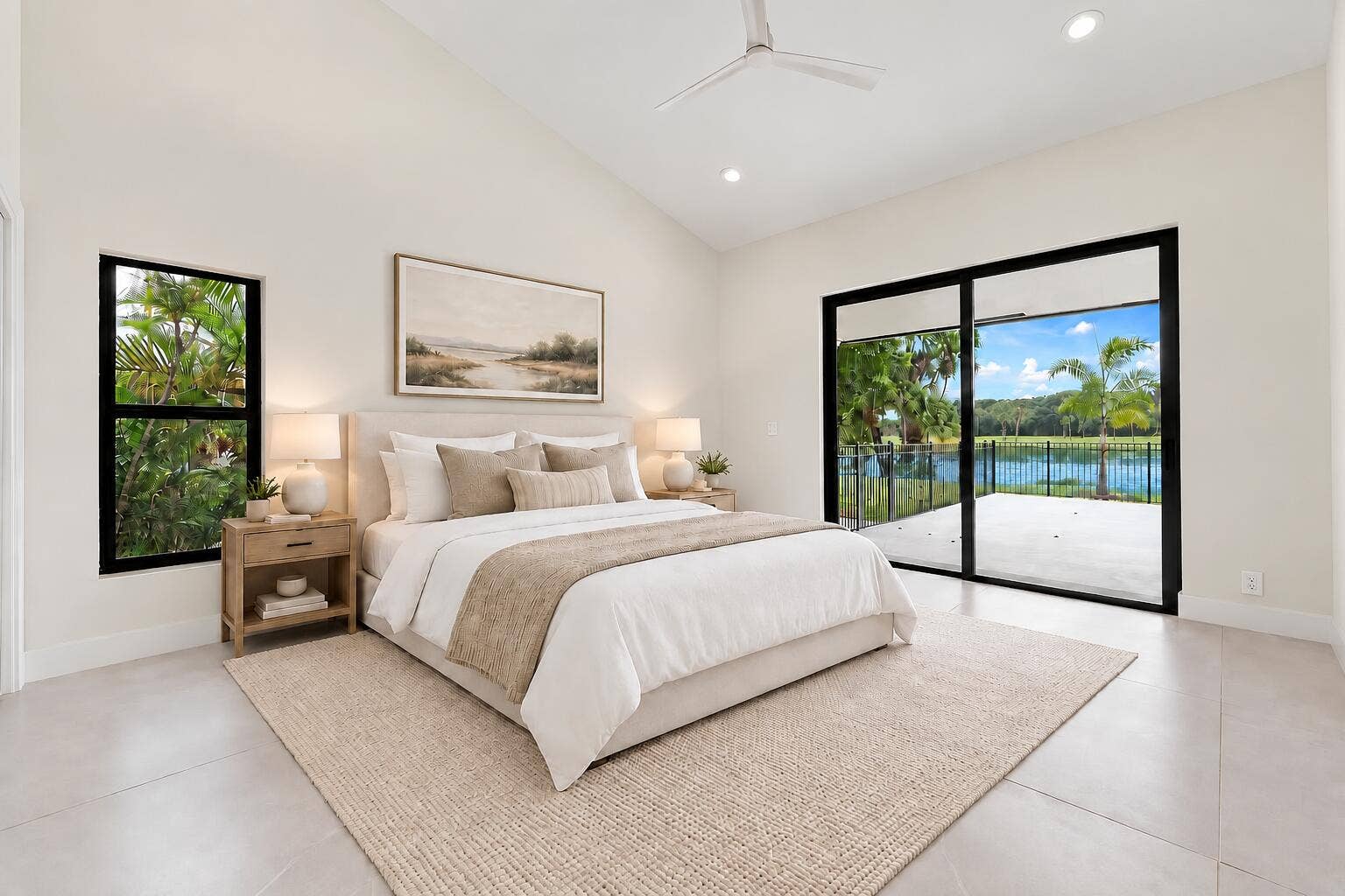 10941 BOCA WOODS Lane, Boca Raton, FL 33428 Guest bedroom 2 ai generated furniture