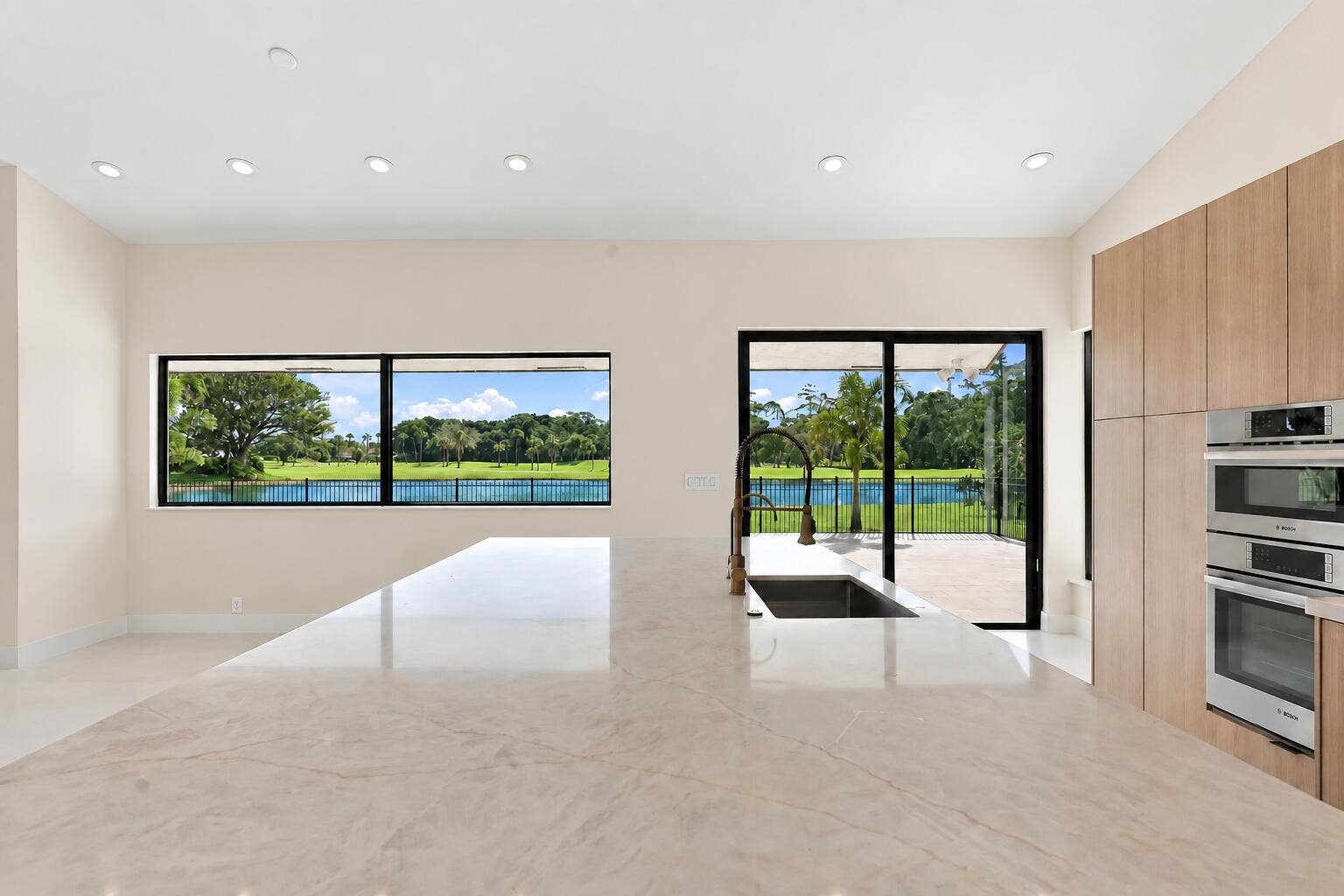 10941 BOCA WOODS Lane, Boca Raton, FL 33428 Island looking out to rear views.