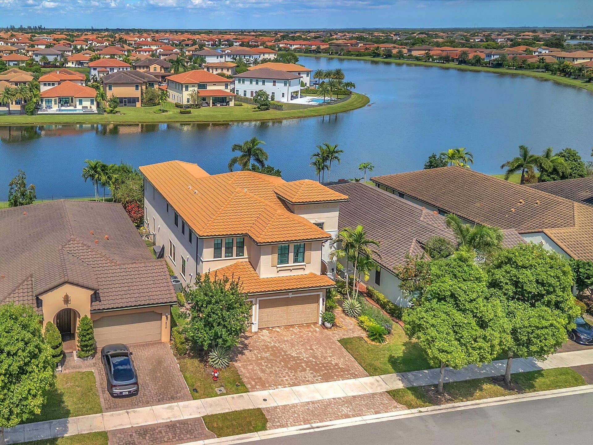 11965 S BAYPOINT Circle, Parkland, FL 33076 Parkland bay Aerial shot