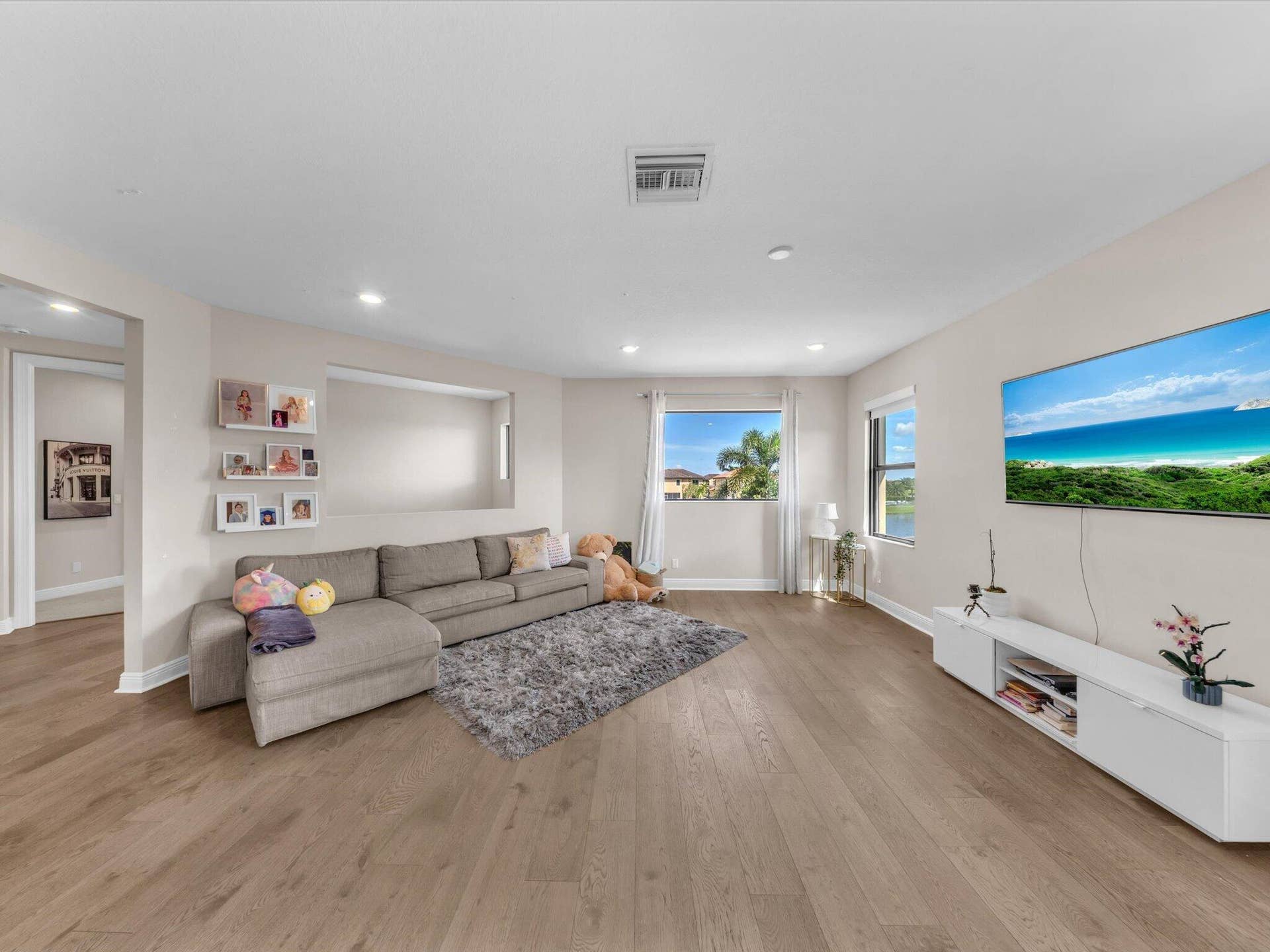 11965 S BAYPOINT Circle, Parkland, FL 33076 game room with a view of the lake