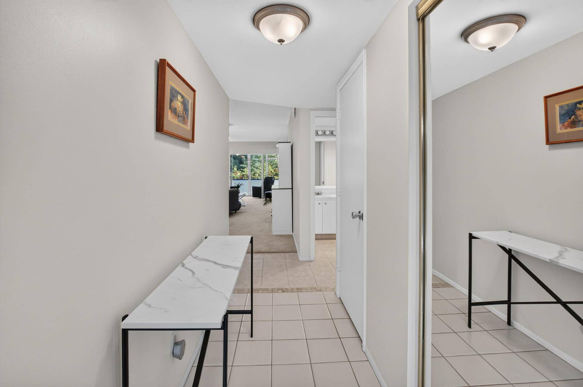 2320 SW 22nd Avenue, #211, Delray Beach, FL 33445 Tiled flooring throughout the hallway
