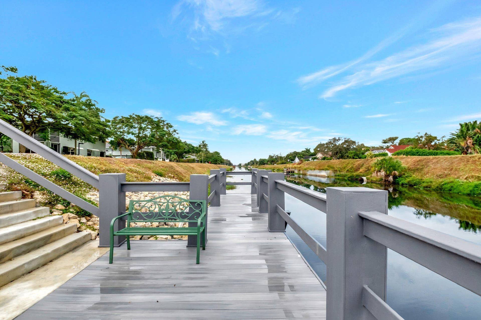 2320 SW 22nd Avenue, #211, Delray Beach, FL 33445 Deck overlooking the canal