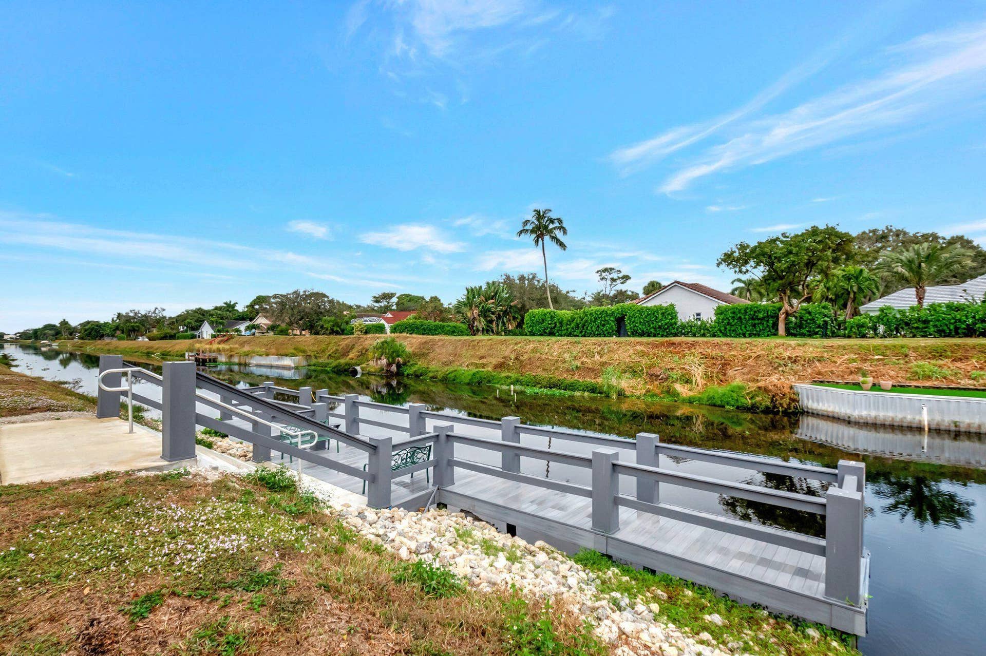 2320 SW 22nd Avenue, #211, Delray Beach, FL 33445 Deck overlooking the canal