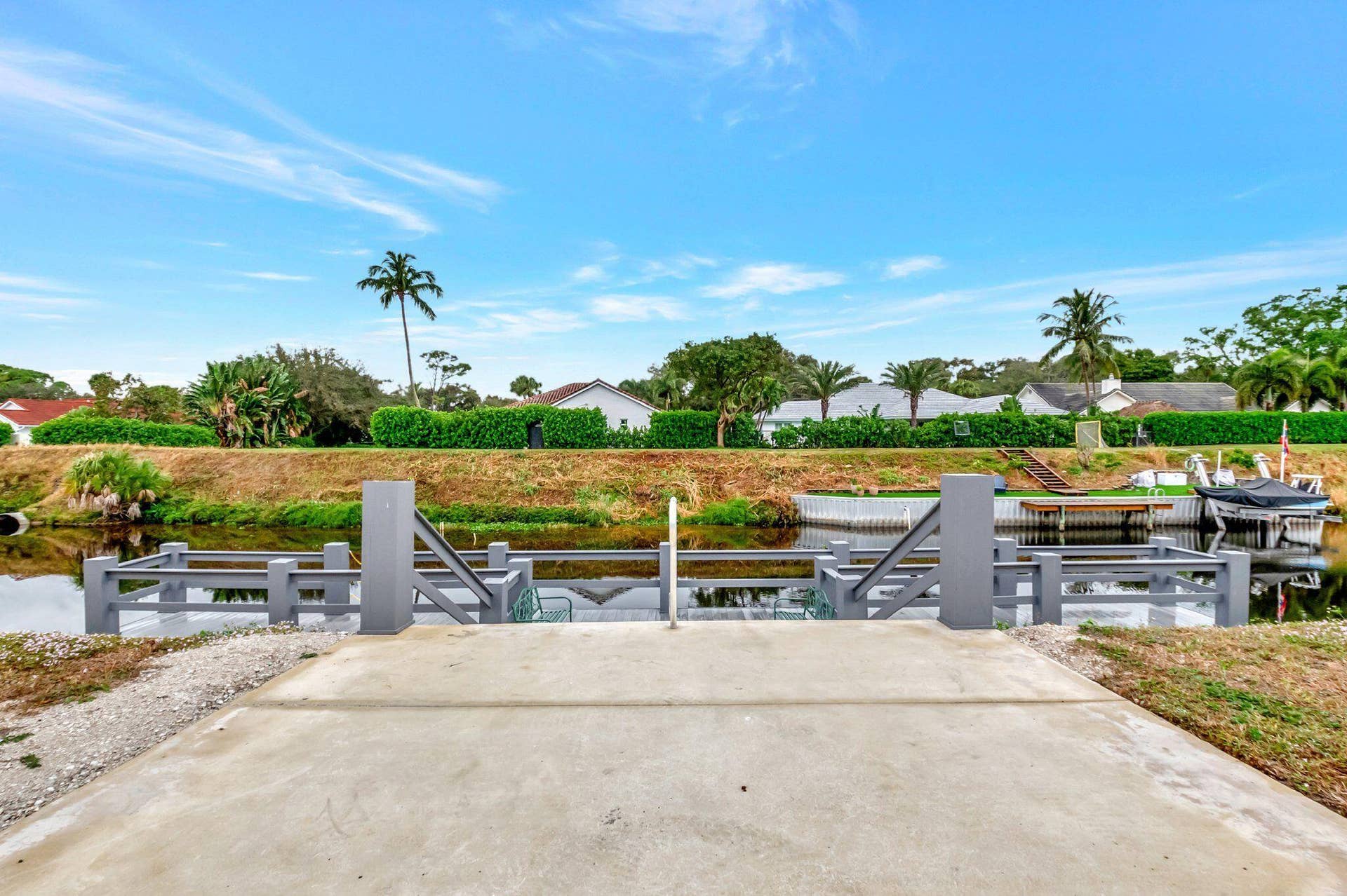 2320 SW 22nd Avenue, #211, Delray Beach, FL 33445 Deck overlooking the canal