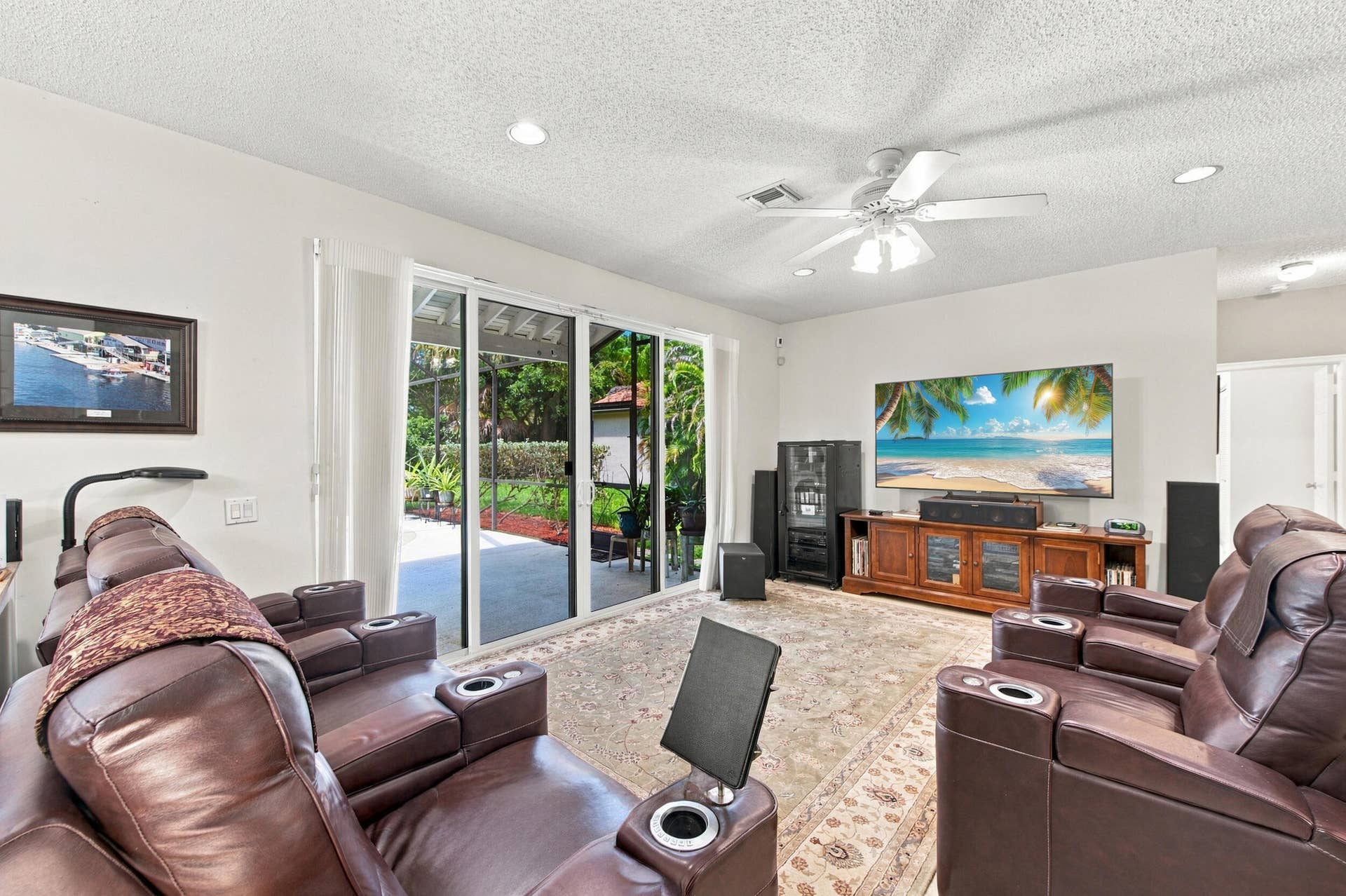 1985 Landing Way, Weston, FL 33326 White walls with recessed lighting