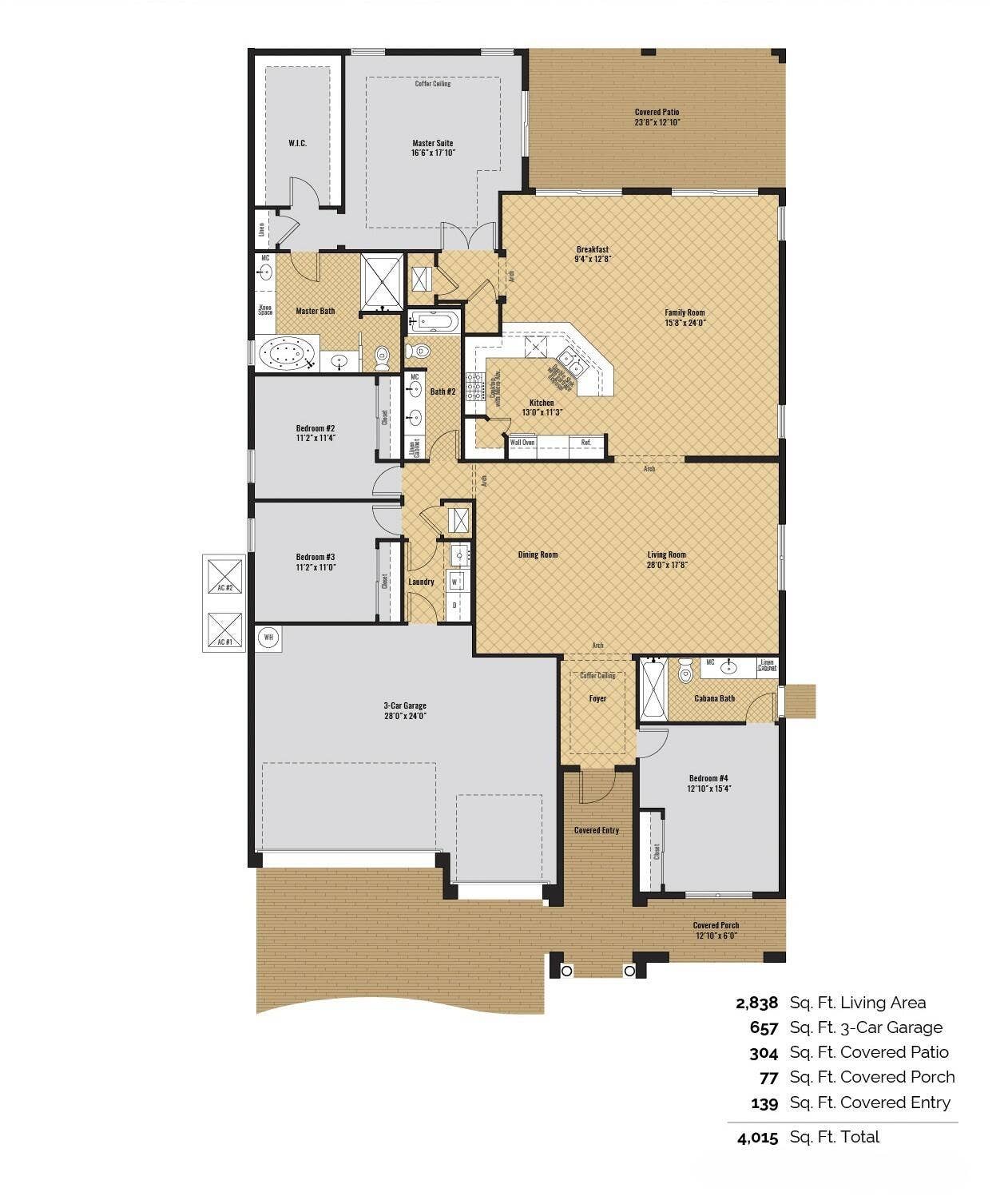 128 Umbrella Place, Jupiter, FL 33458 Rialto-Floorplans-Monterra
