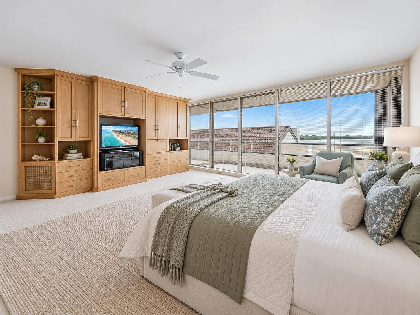 100 Lakeshore Drive, #251, North Palm Beach, FL 33408 Primary Suite - Virtually Staged