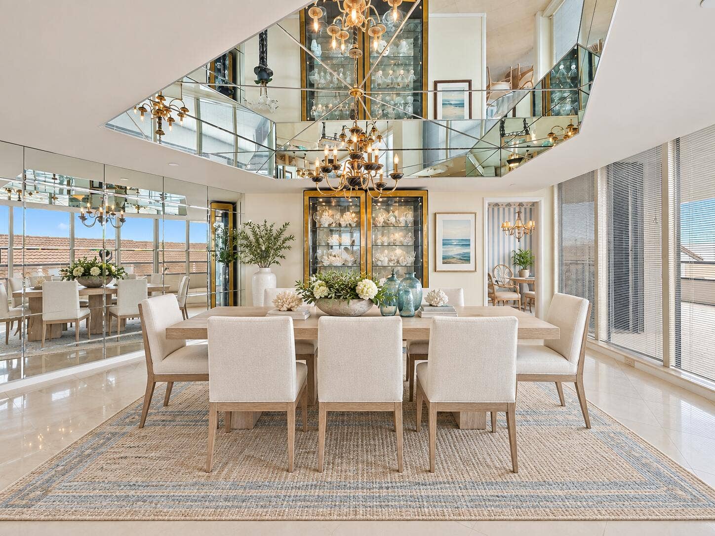 100 Lakeshore Drive, #251, North Palm Beach, FL 33408 Formal Dining - Virtually Staged