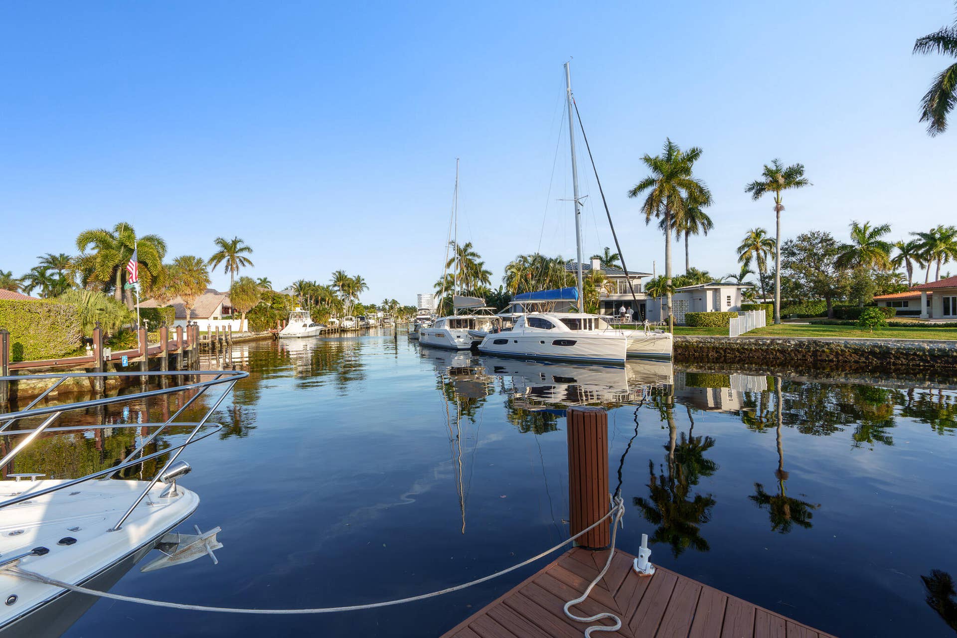 810 SE 22 Ave.,East view from Dock