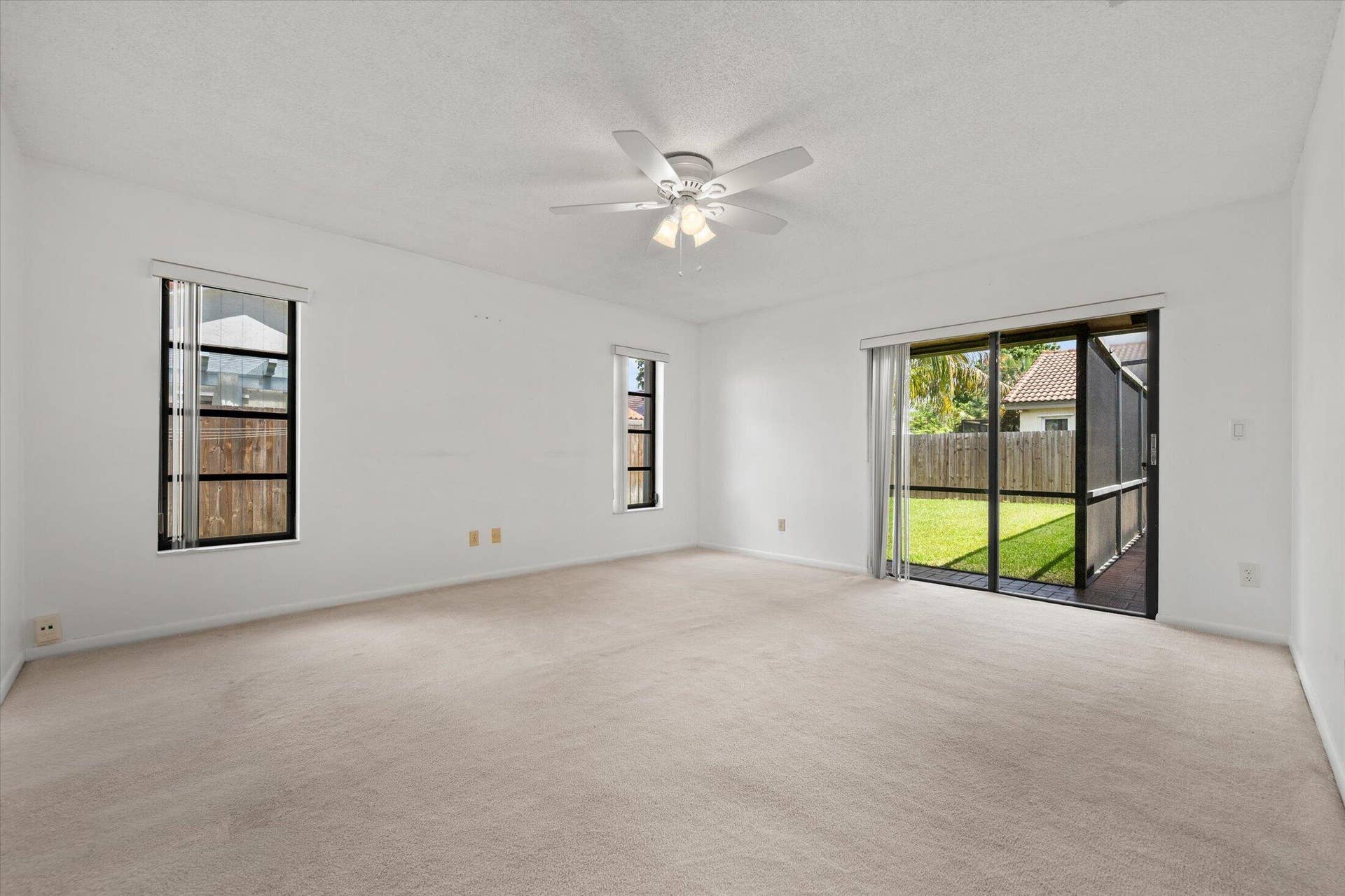 Primary Bedroom to Backyard/Future Pool