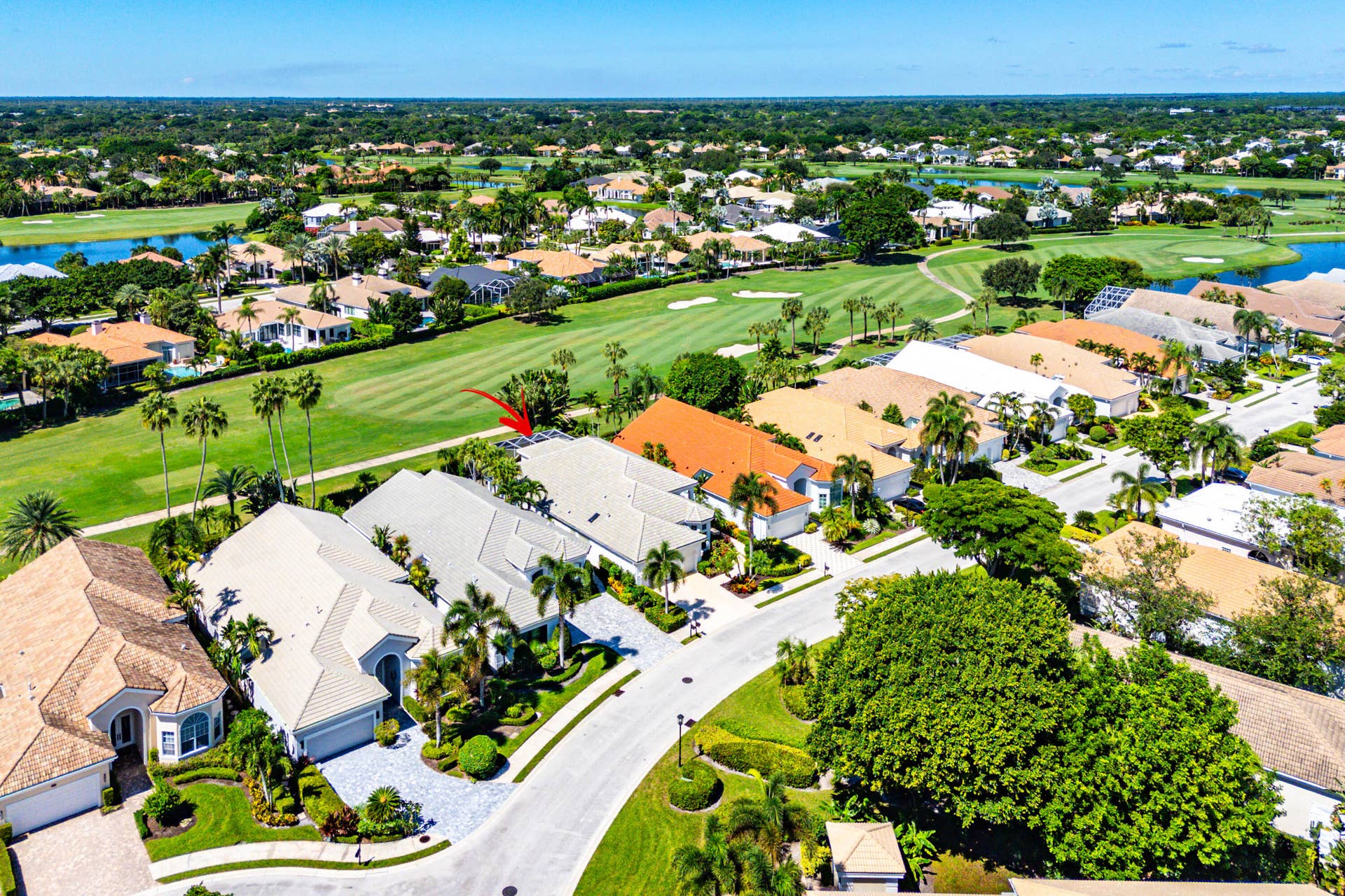 125 Windward Drive, Palm Beach Gardens, FL 33418 Golf Course location