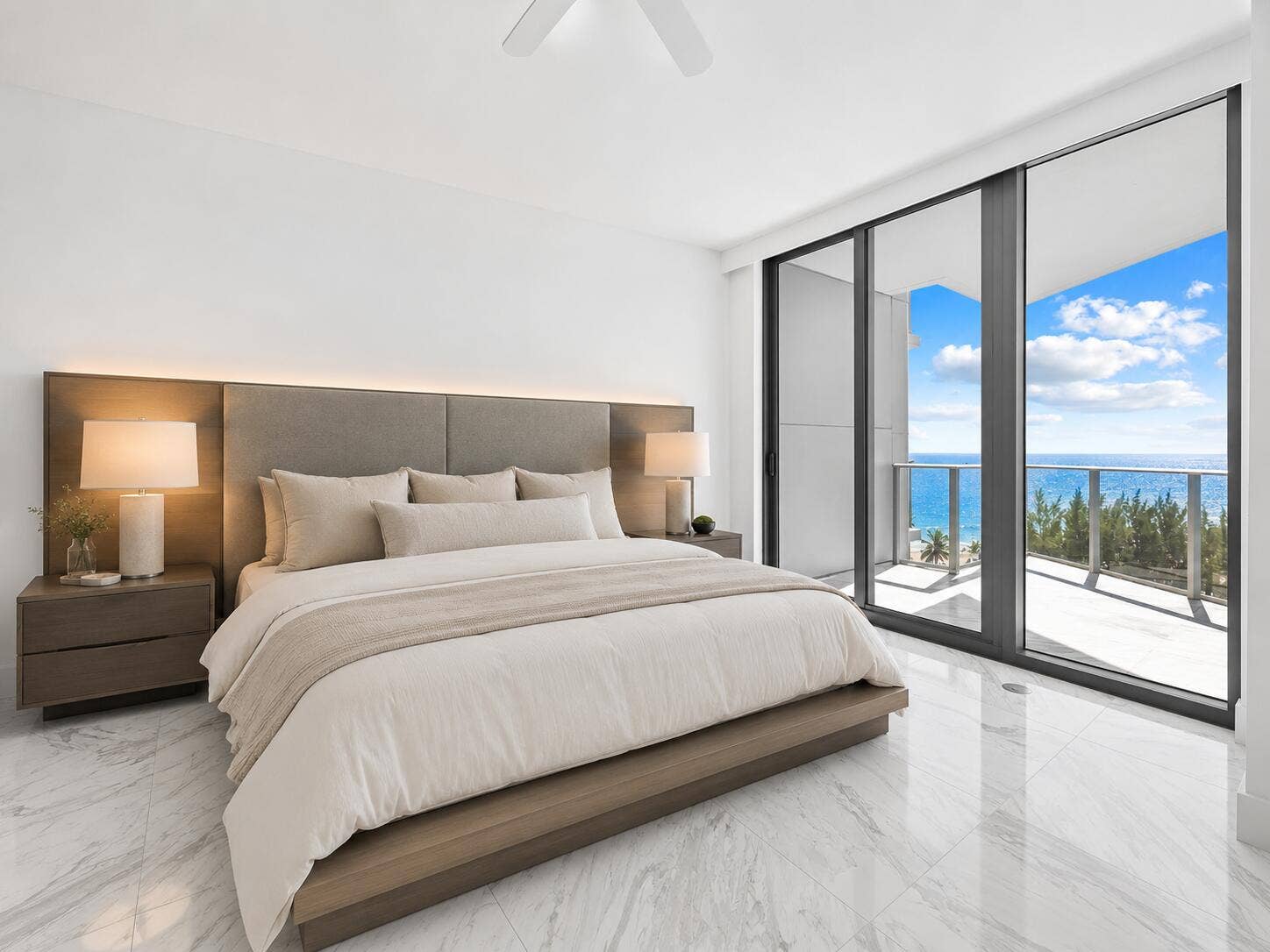 701 N Fort Lauderdale Beach Boulevard, #805, Fort Lauderdale, FL 33304 Primary Bedroom