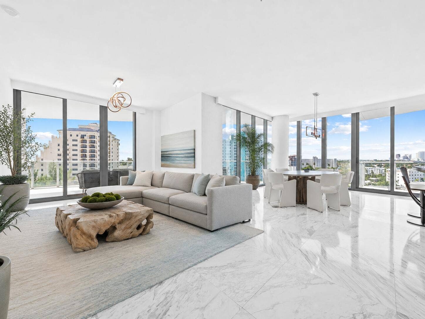701 N Fort Lauderdale Beach Boulevard, #805, Fort Lauderdale, FL 33304 Virtually Staged