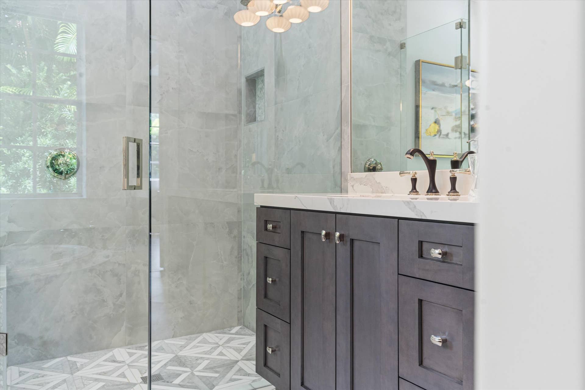Primary Bath with Walk In Shower