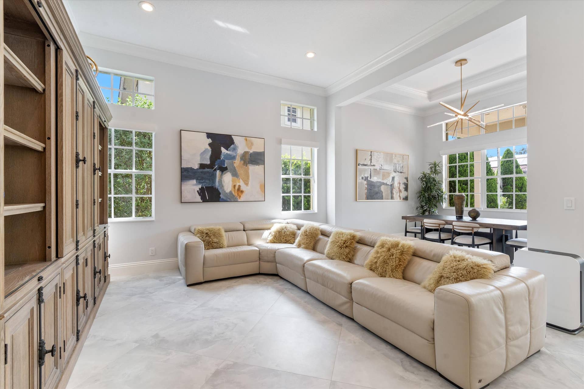 Light Filled Living Room