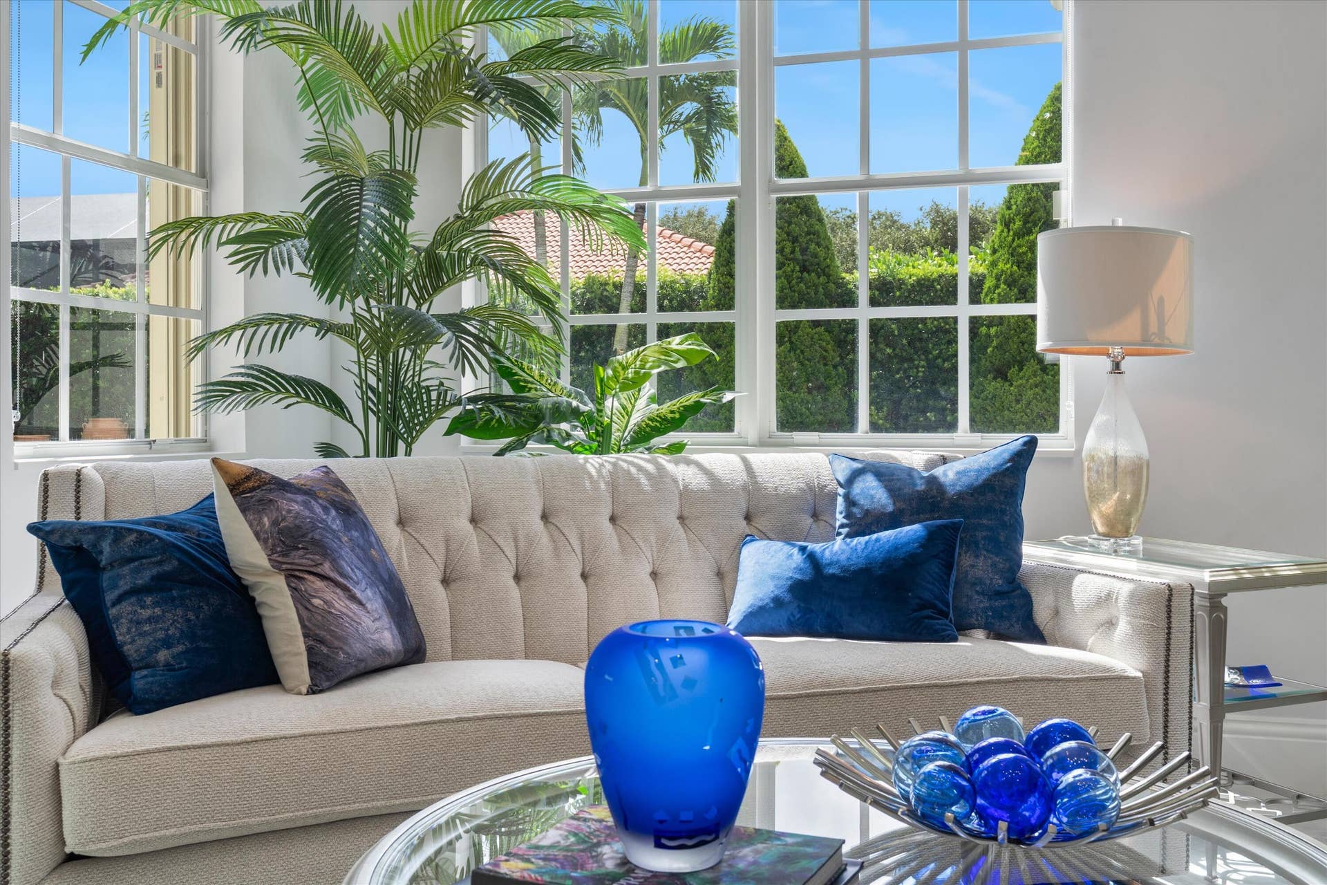 Living Room with Beautiful Windows
