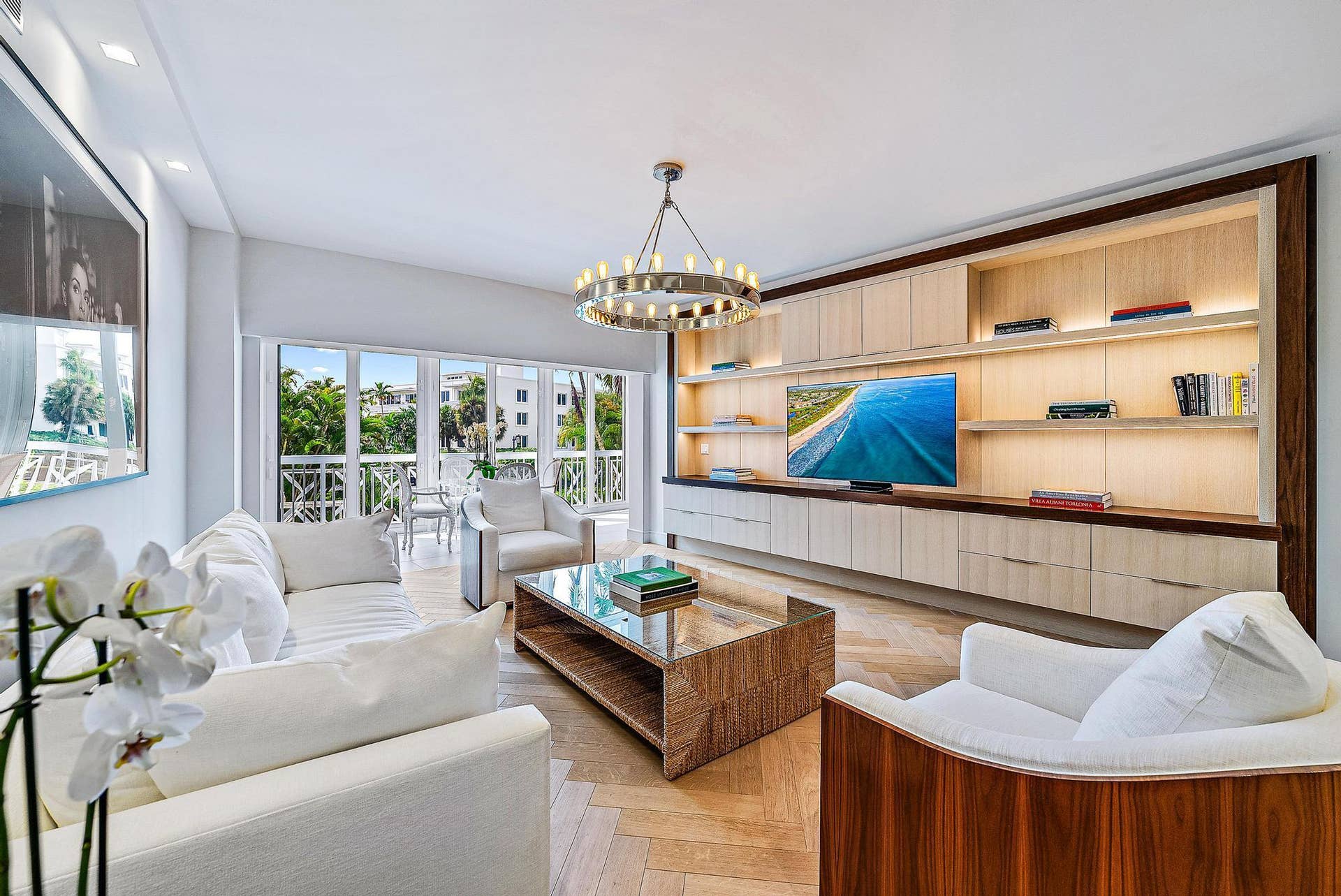 389 S Lake Drive, #2g, Palm Beach, FL 33480 Living Room