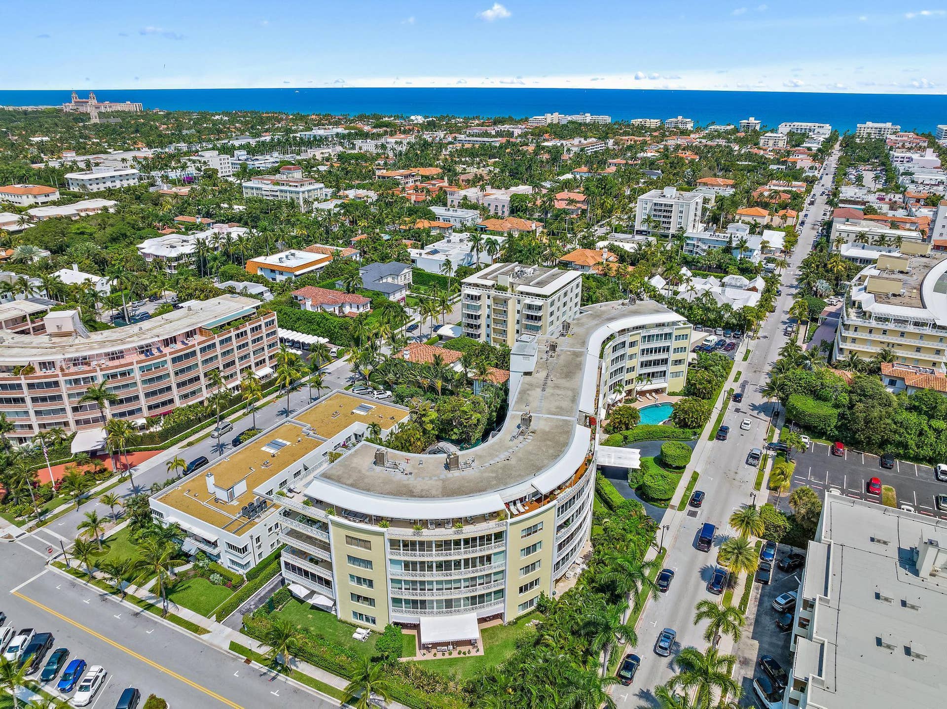 389 S Lake Drive, #2g, Palm Beach, FL 33480 Aerial