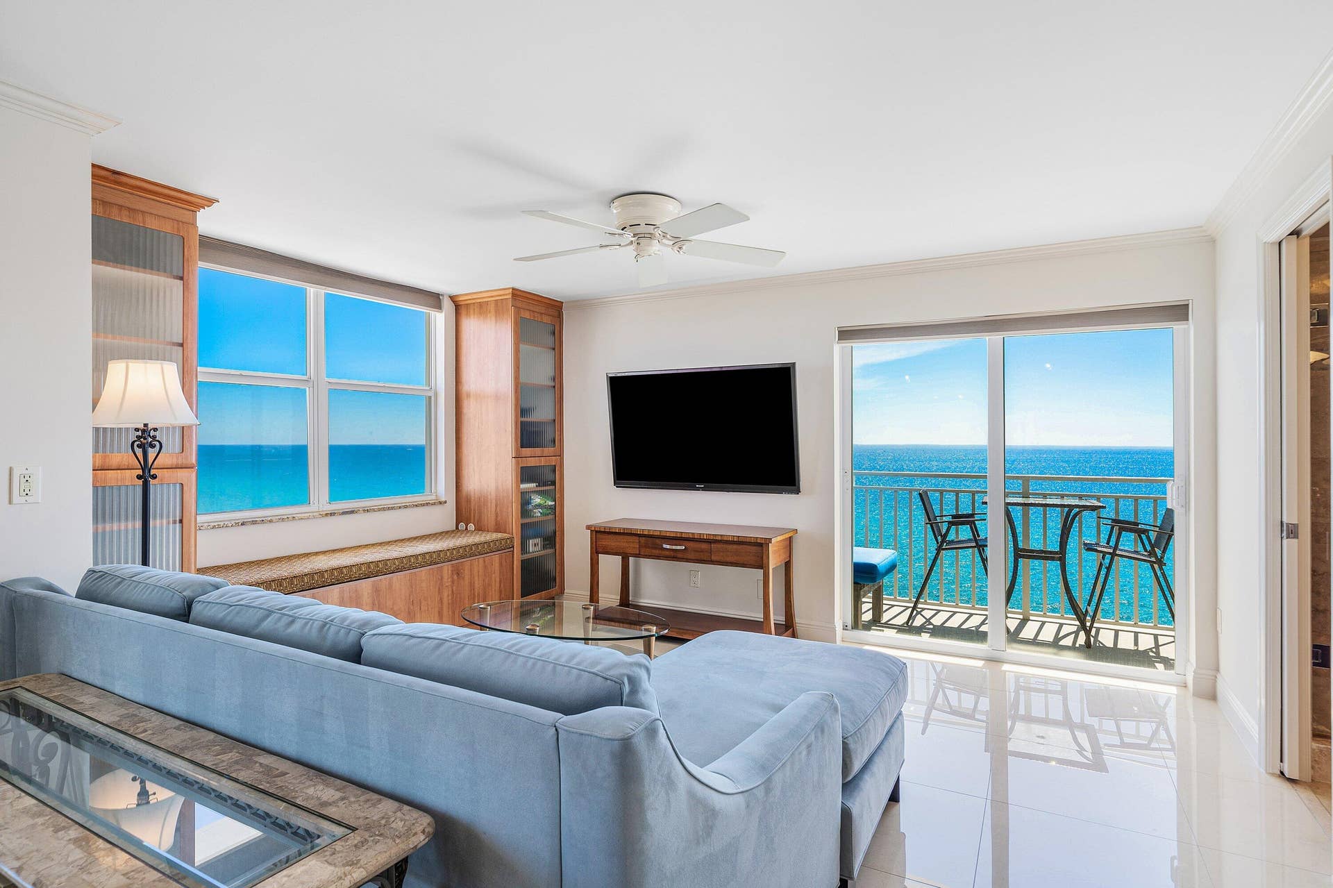 4505 S Ocean Boulevard, #1008, Highland Beach, FL 33487 Gorgeous views from every living area