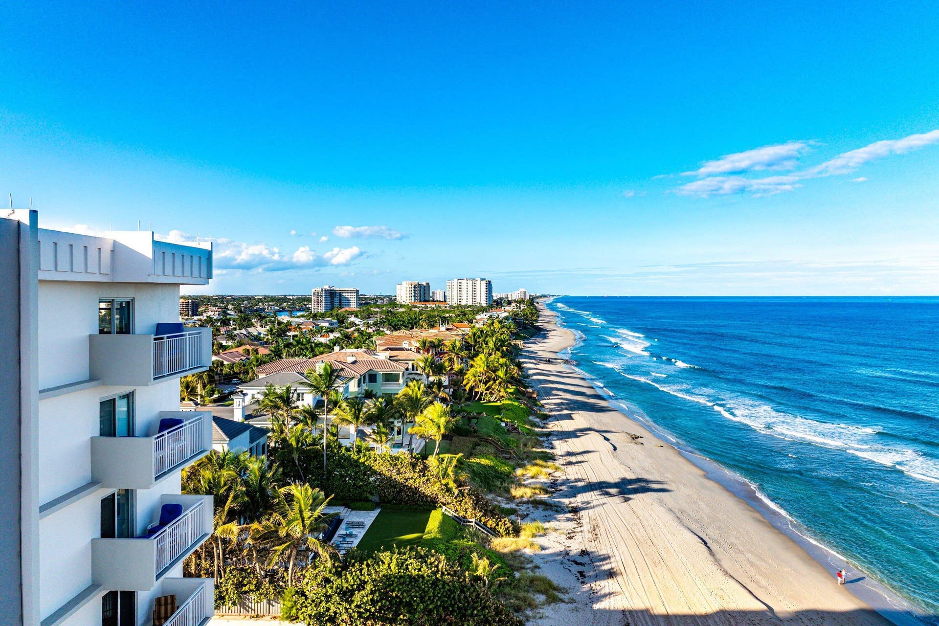 4505 S Ocean Boulevard, #1008, Highland Beach, FL 33487 LONG UNOBSRUCTED COASTLINE VIEWS FROM THIS CORNER PENTHOUSE