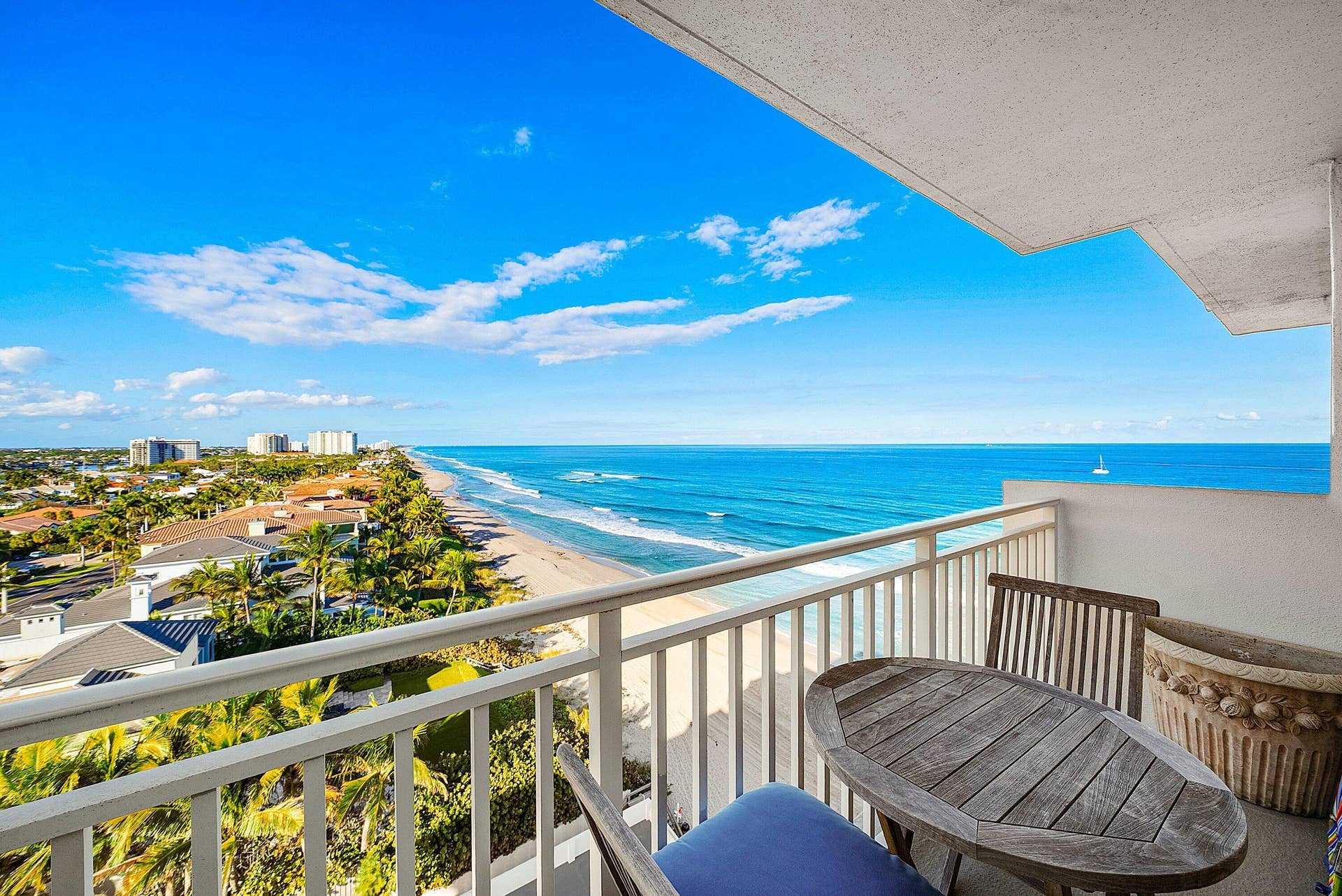 4505 S Ocean Boulevard, #1008, Highland Beach, FL 33487 Endless unobstructed coastline, and ocean views